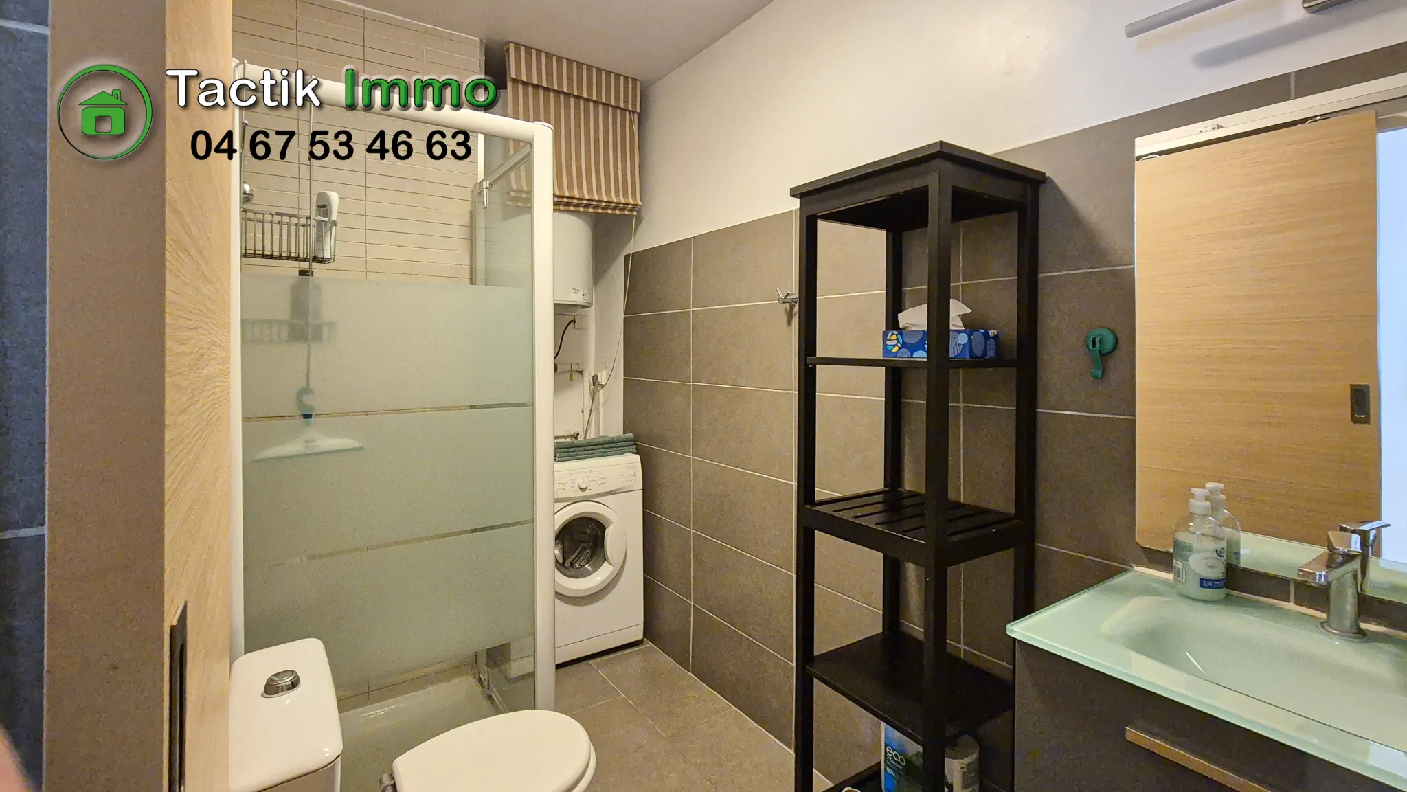 Appartement 2 pièces en centre-ville de Sète avec balcon et climatisation 