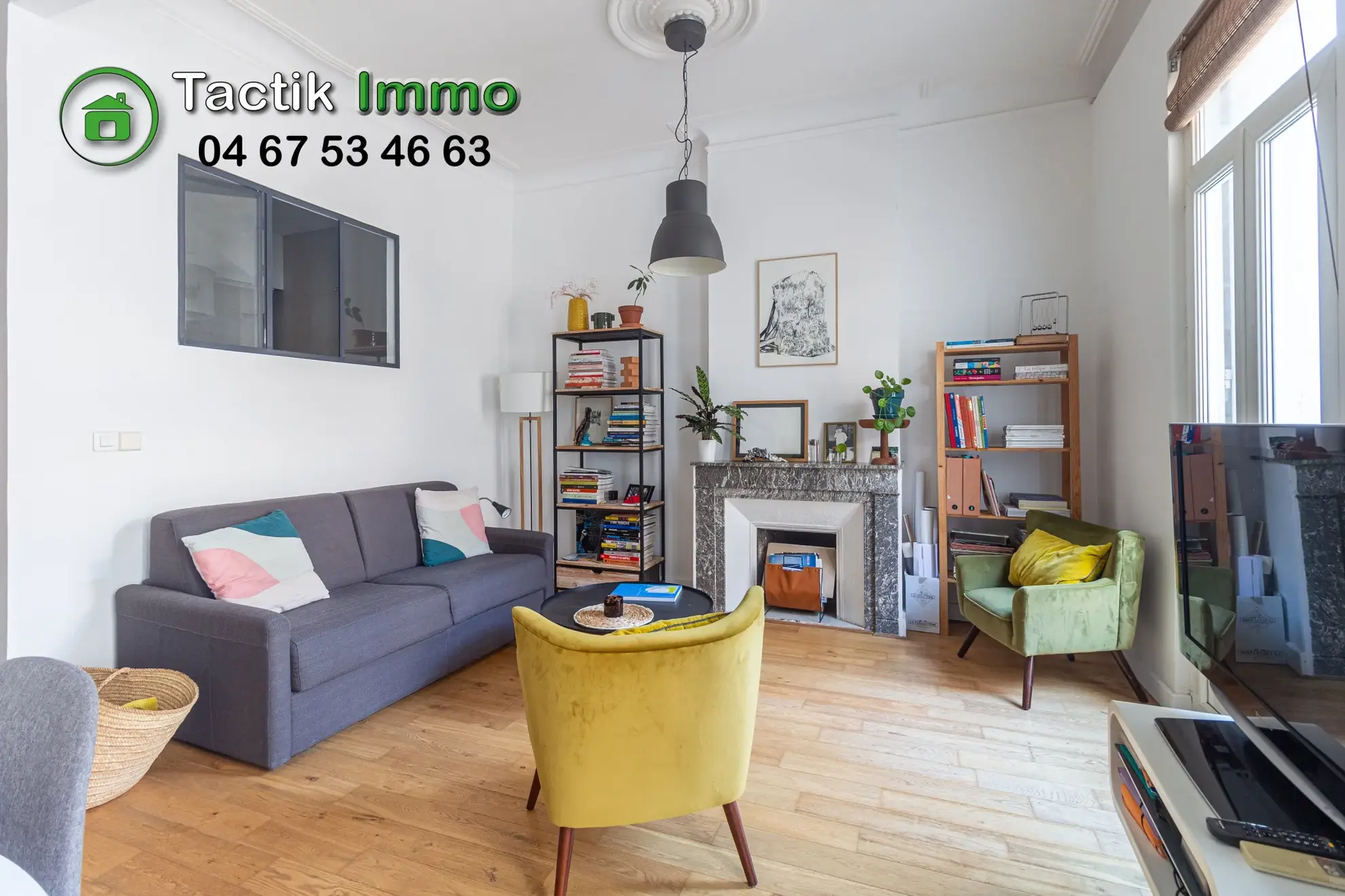 Appartement 2 pièces en centre-ville de Sète avec balcon et climatisation 