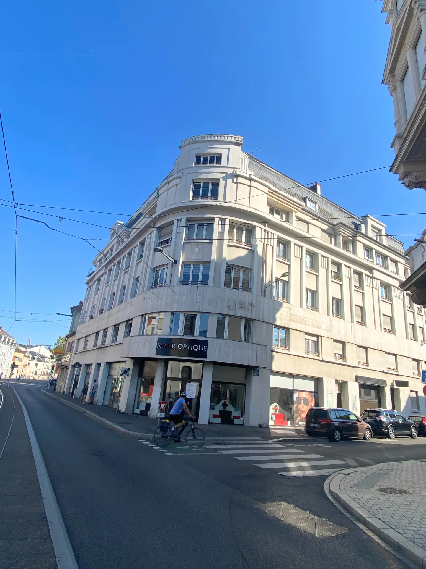 Appartement 5 pièces à Mulhouse centre dans un immeuble haussmannien avec cave