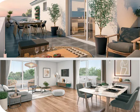 Appartement T3 dans résidence senior à Magnanville - Livraison 2025