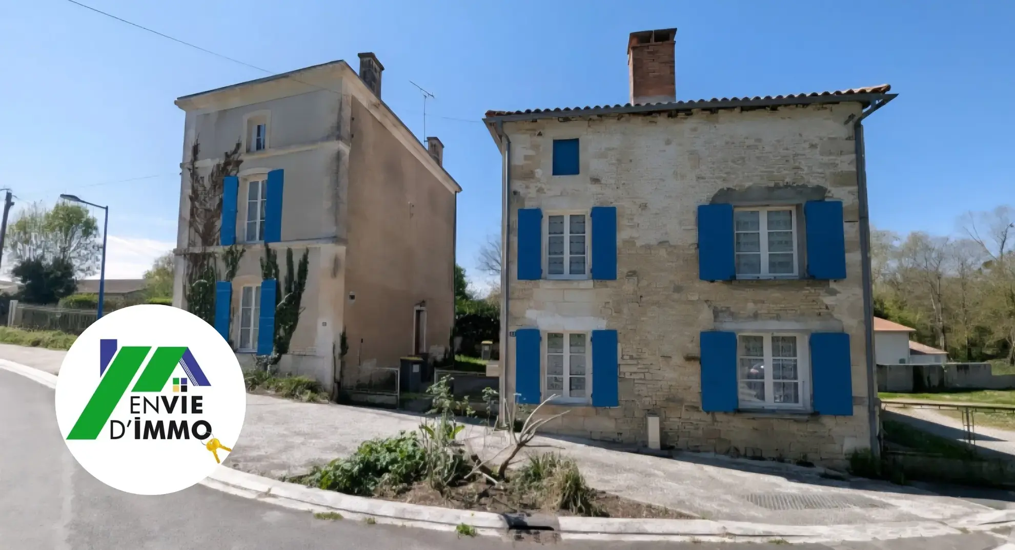 Ancienne maison en pierres à rénover avec accès rivière à Bessines