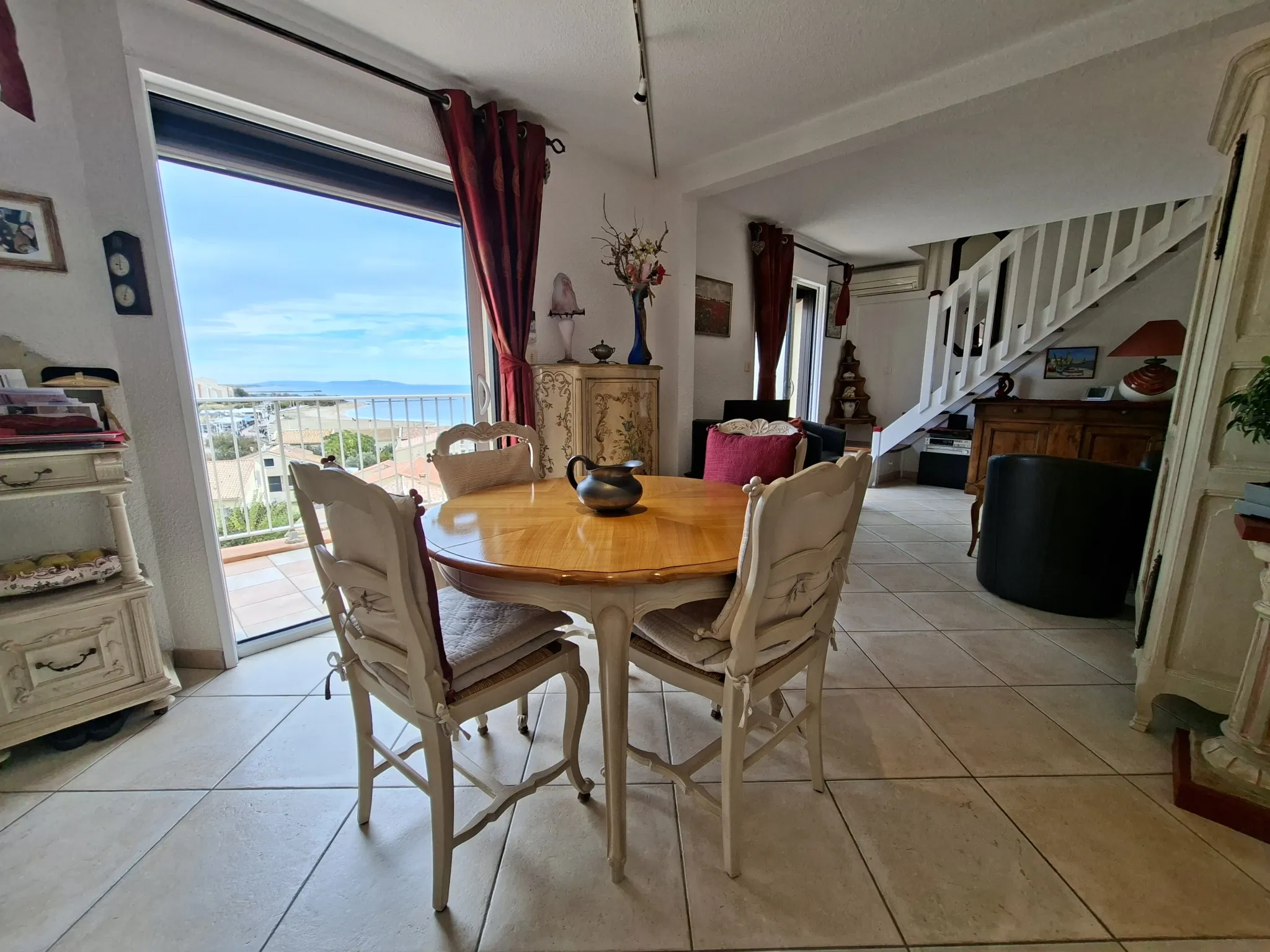 Appartement T3 avec vue mer, résidence de standing à Cap d'Agde 