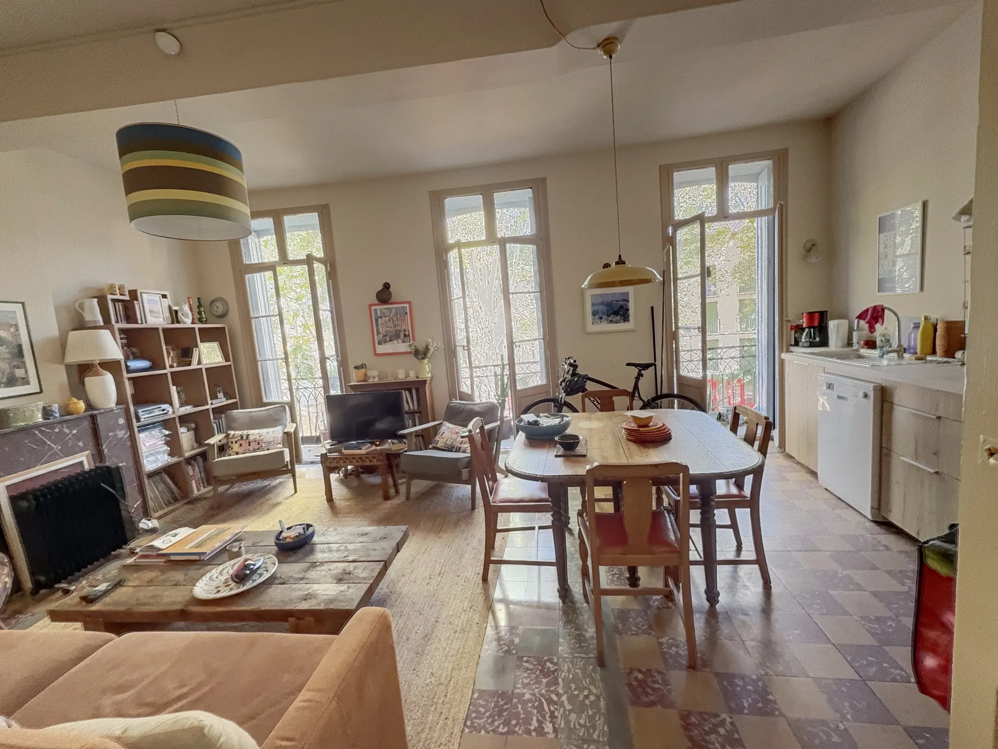 Appartement 3 pièces avec balcon à Céret au centre-ville