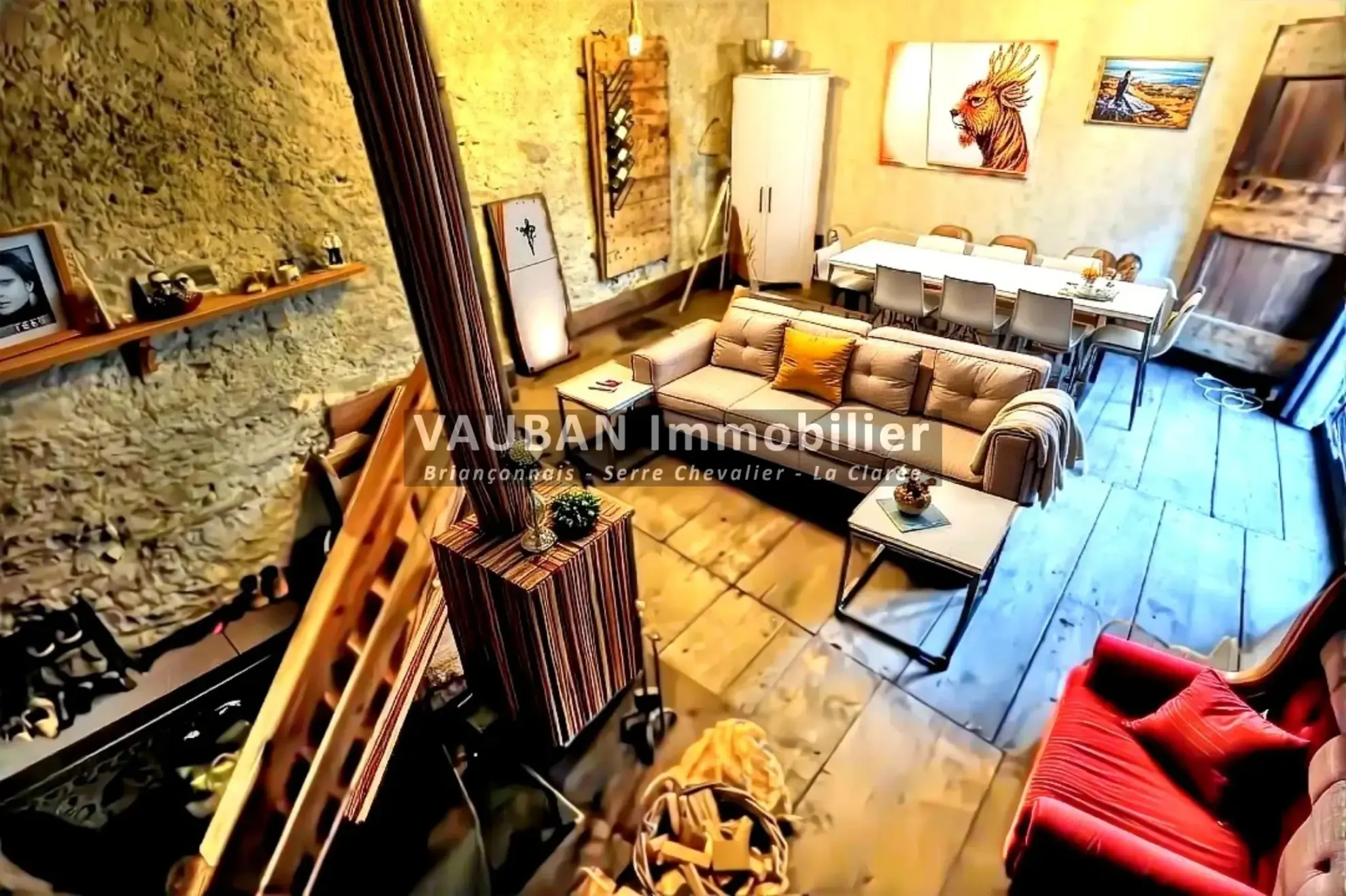 Charmante maison de village avec deux logements indépendants à Villar Saint-Pancrace 