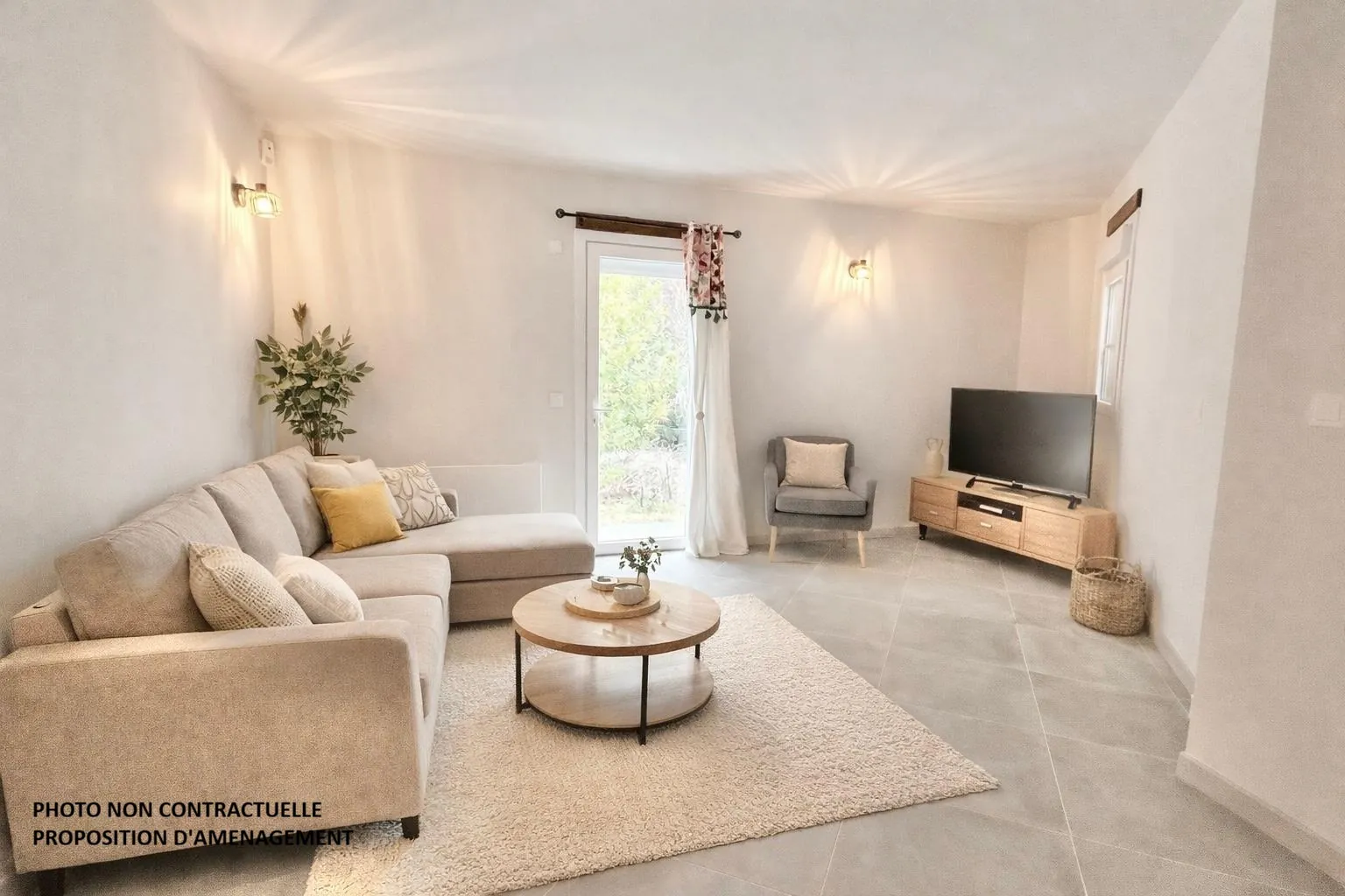 Belle villa de plain-pied avec piscine et vue à Puilaurens 