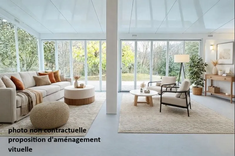 Belle villa de plain-pied avec piscine et vue à Puilaurens 