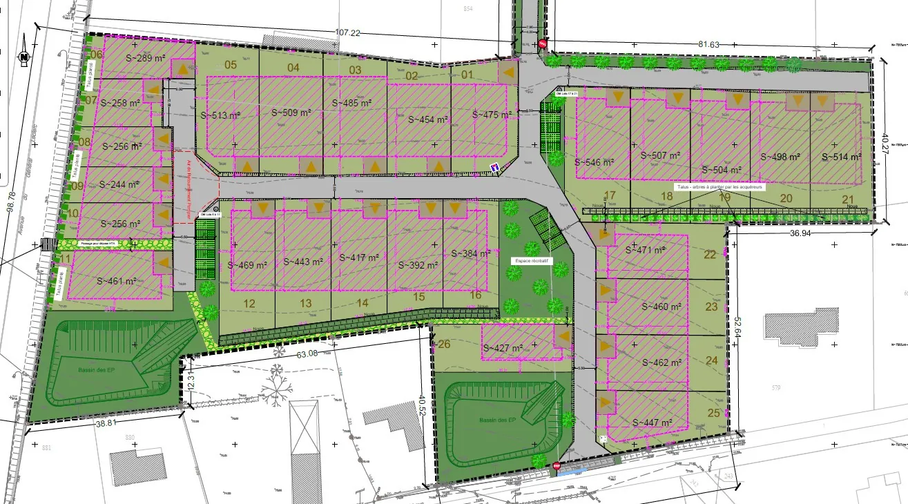 Terrain constructible de 253 m² à vendre à Guer (56) – Projet sur mesure 
