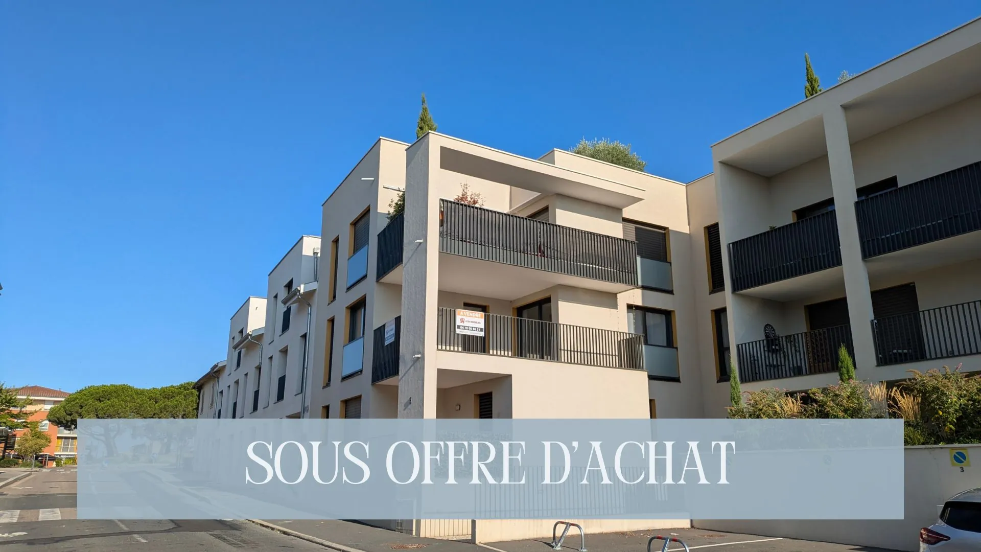 Appartement T3 neuf de 66 m² avec grande terrasse à La Tour de Salvagny