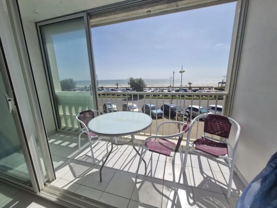 Bel appartement T3 face mer à Saint-Jean-de-Monts - Loggia, cave et vue exceptionnelle 