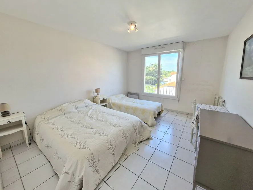 Bel appartement T3 face mer à Saint-Jean-de-Monts - Loggia, cave et vue exceptionnelle 