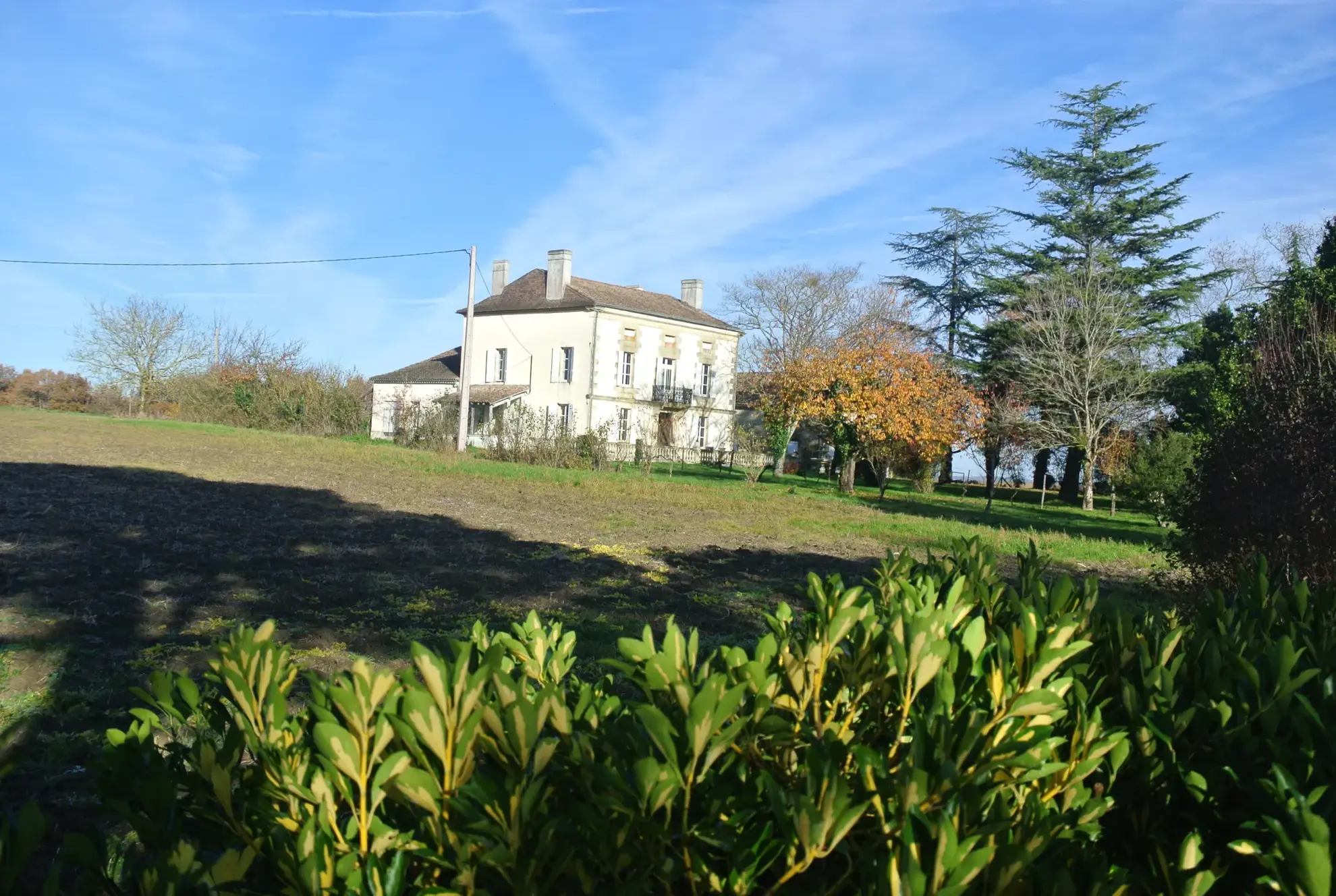 Grande maison bourgeoise avec granges et parc à Duras – Idéal projet gîte ou chambres d'hôtes 