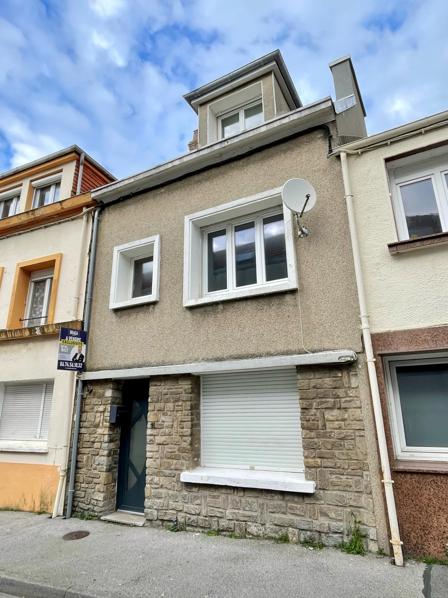 Maison de ville à vendre au Portel avec 4 chambres et terrasse