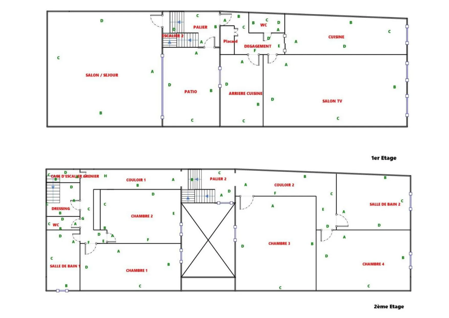 Immeuble à La Réole avec potentiel de plusieurs logements à rénover 