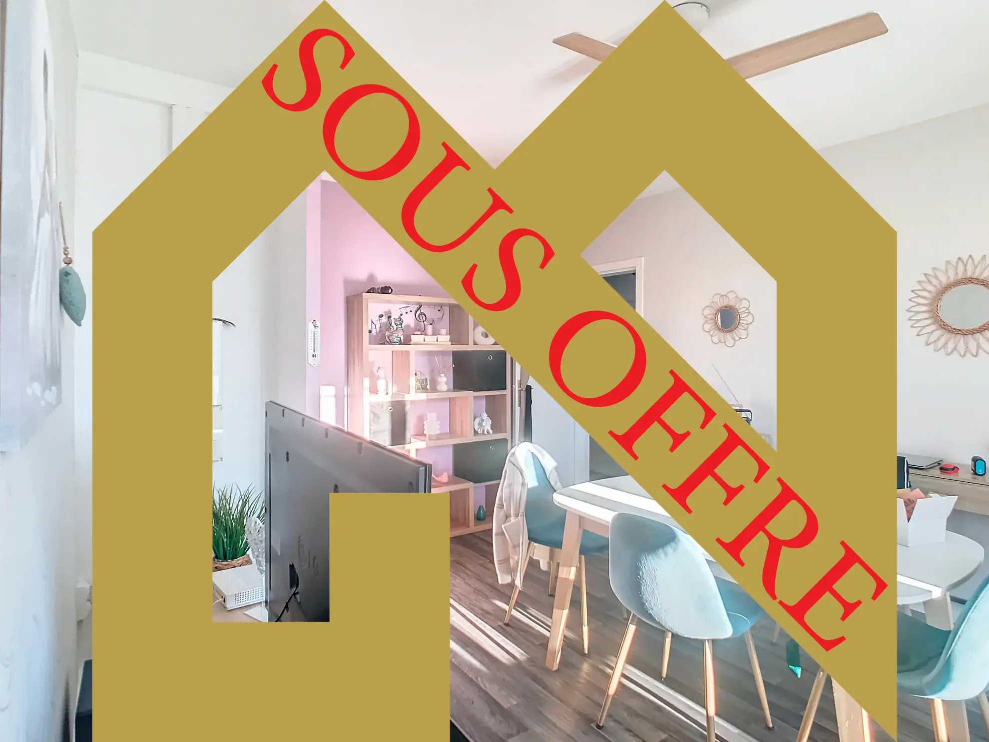 Appartement T3 loué à Mourenx avec rendement de 6,62 % 