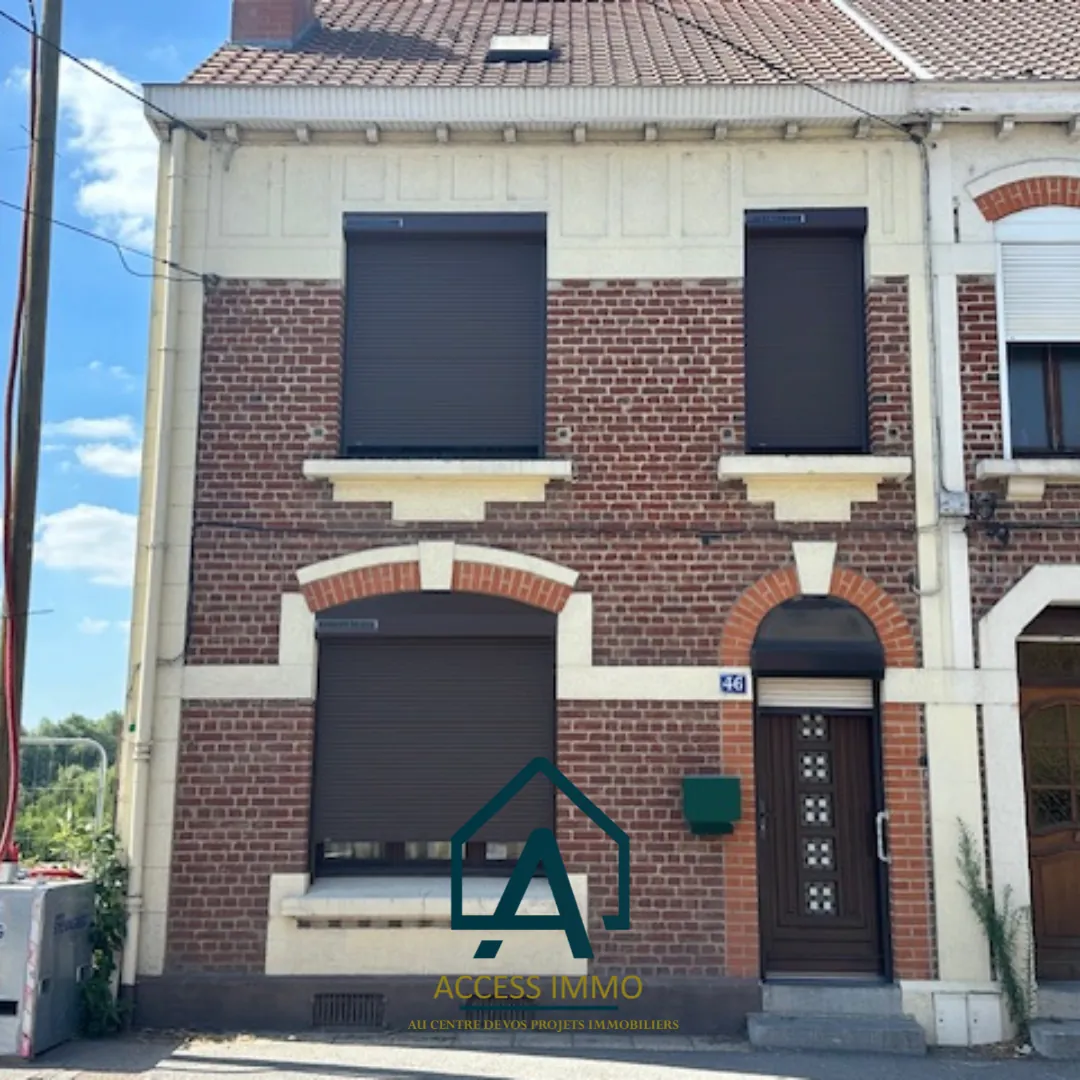 Maison de ville de 90 m² à Valenciennes avec jardin et terrasse