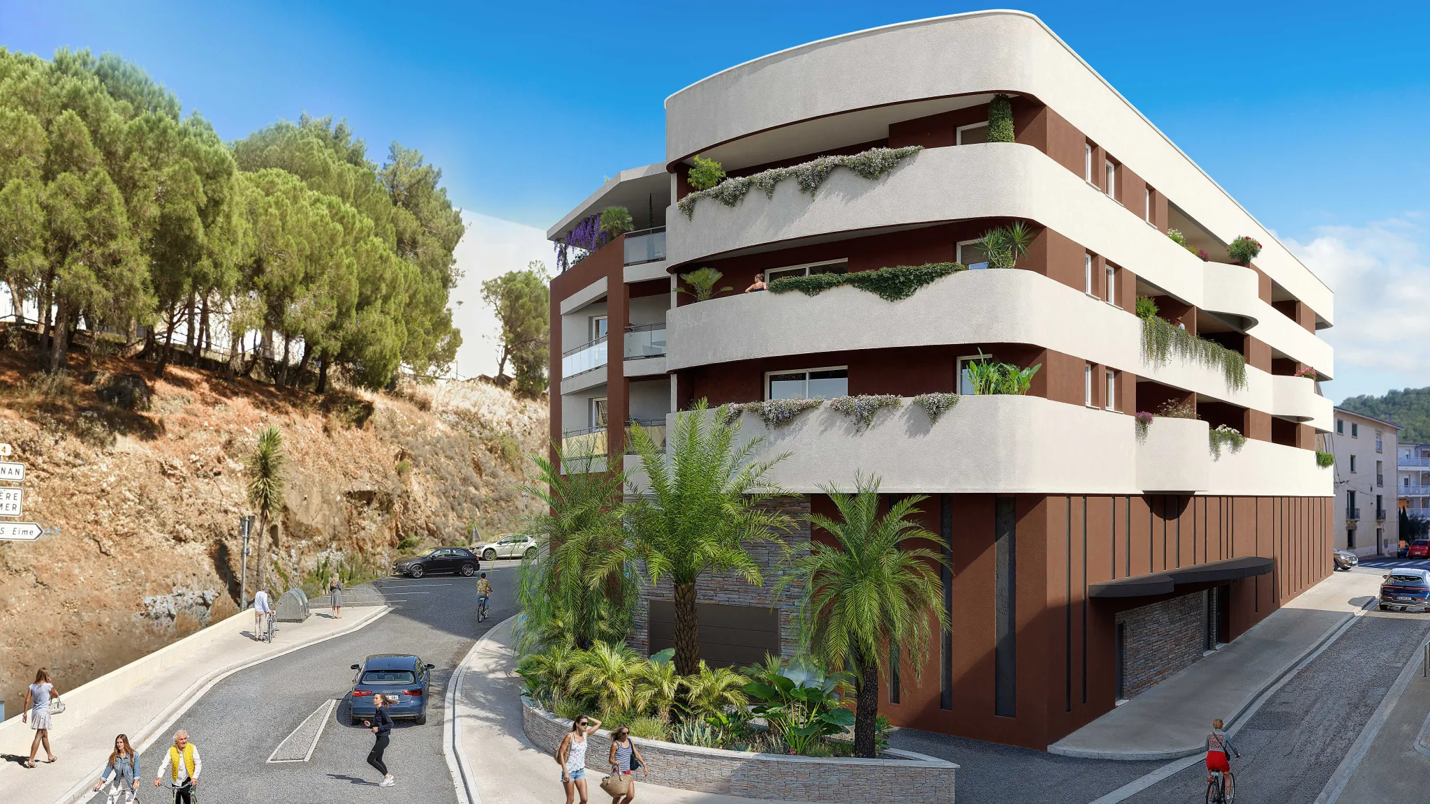 Appartement neuf T2 avec terrasse à Port Vendre - Résidence moderne et écoénergétique 