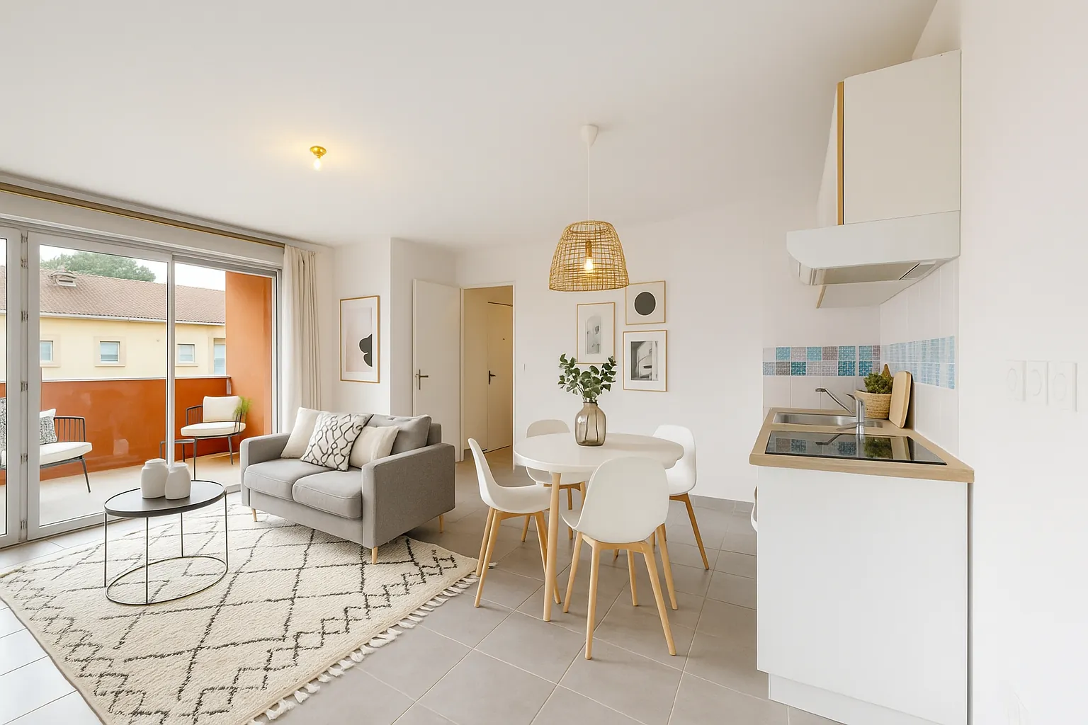 Achat appartement T3 de 61,66 m² à Toulouse Purpan avec parking et terrasse