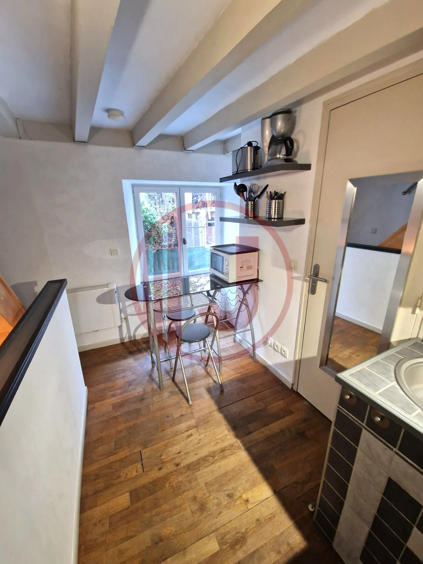 Appartement F2 triplex avec terrasse au centre-ville de Montbéliard 