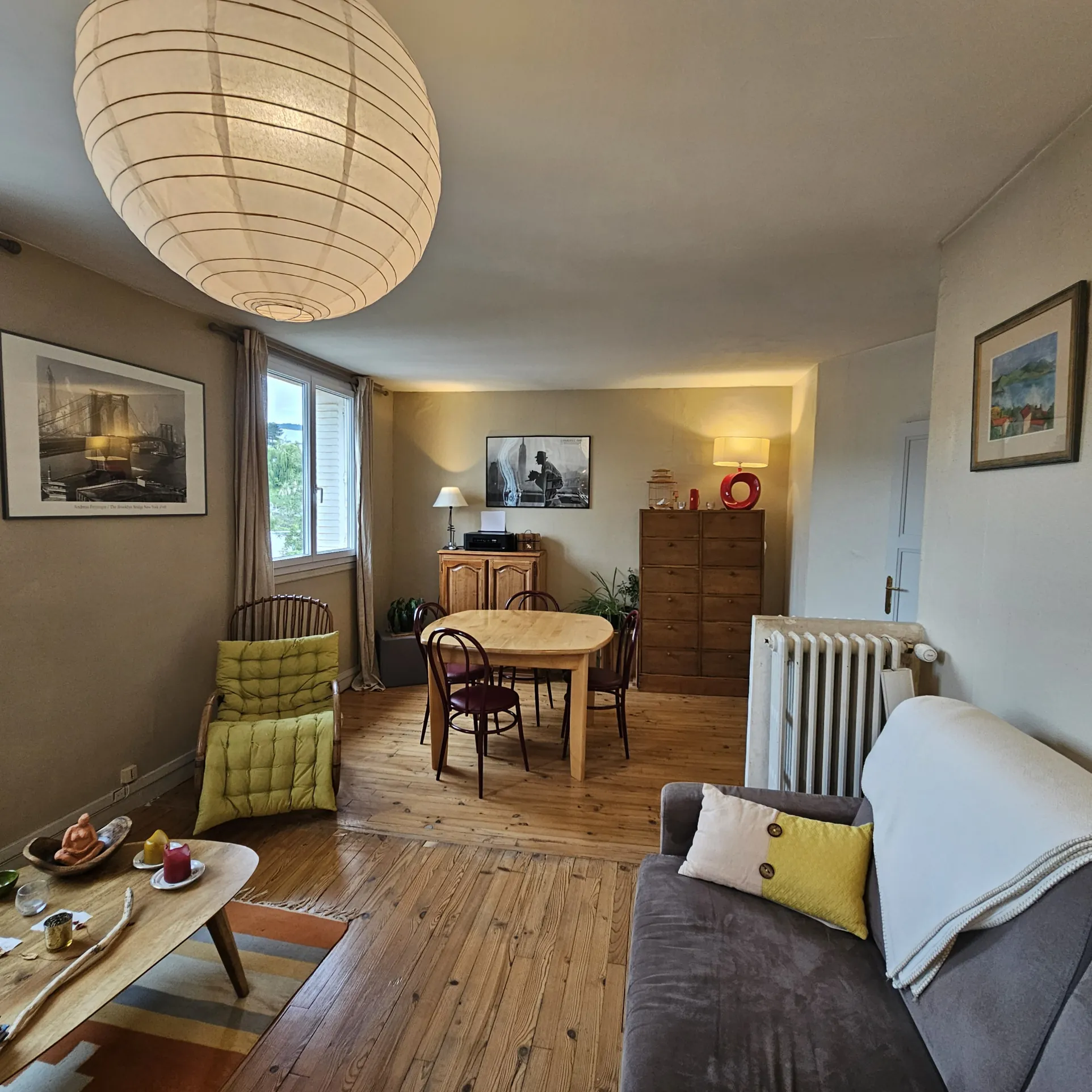Appartement T2 avec vue panoramique à Clermont-Ferrand – Montjuzet 
