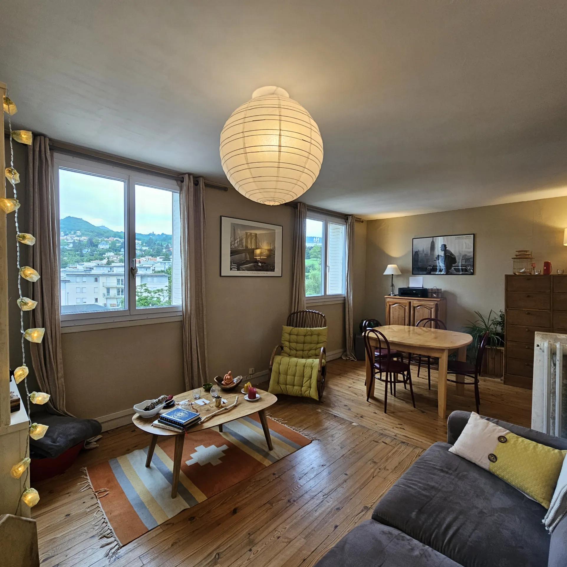 Appartement T2 avec vue panoramique à Clermont-Ferrand – Montjuzet 