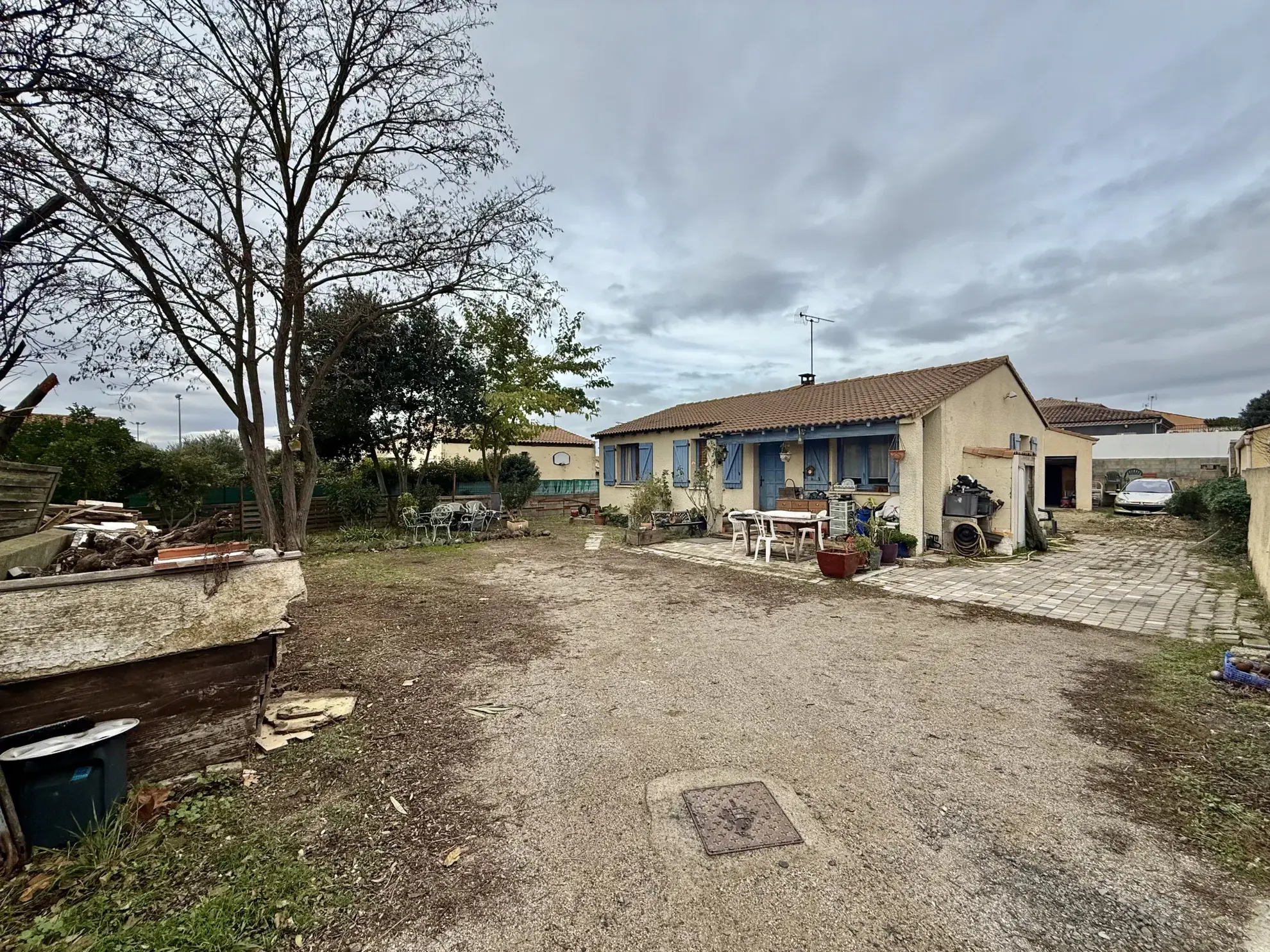 Maison T4 de 79 m² avec garage sur terrain de 704 m² à Florensac