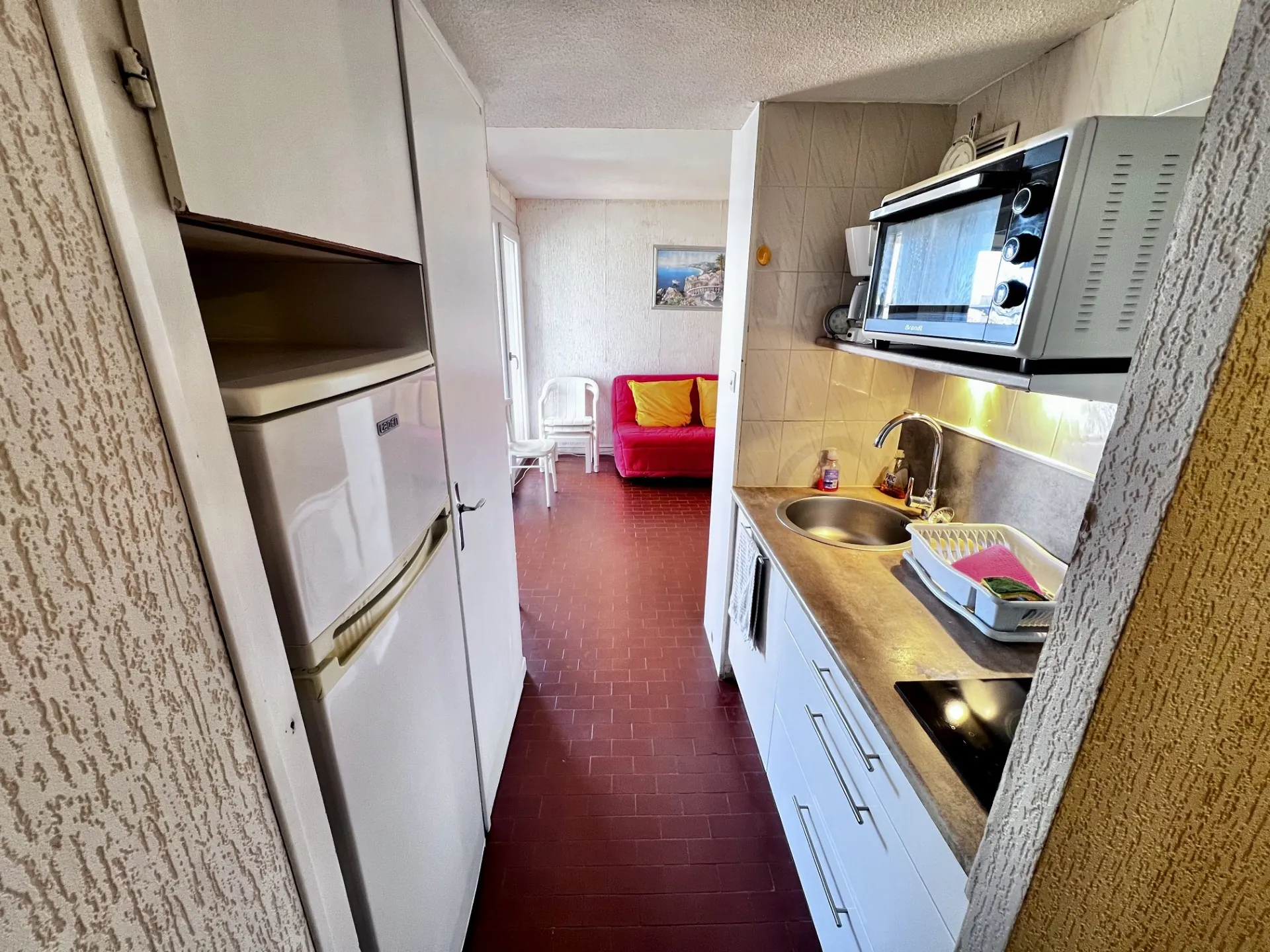 Appartement T2 avec vue mer, parking privé et cellier à Cap d'Agde 