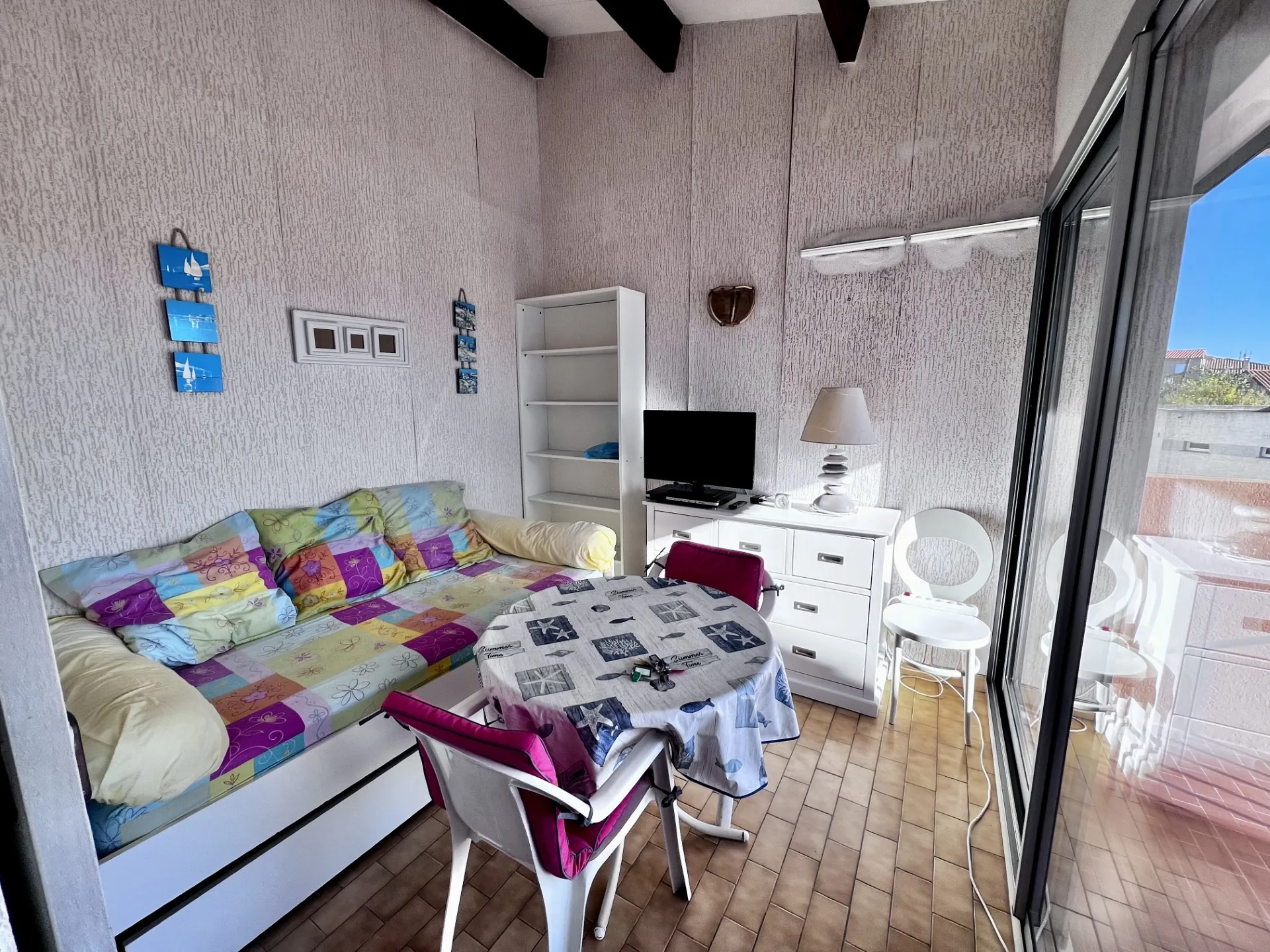 Appartement T2 avec vue mer, parking privé et cellier à Cap d'Agde 