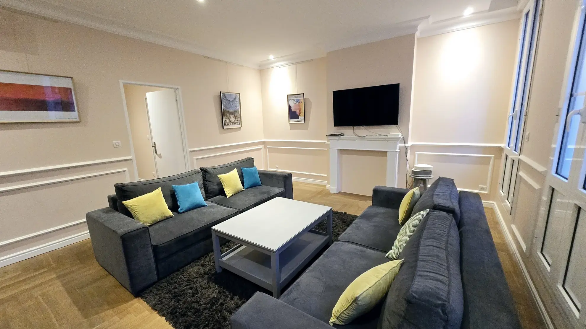 Appartement T4 de 86m² avec balcon à Libourne - Centre-ville 