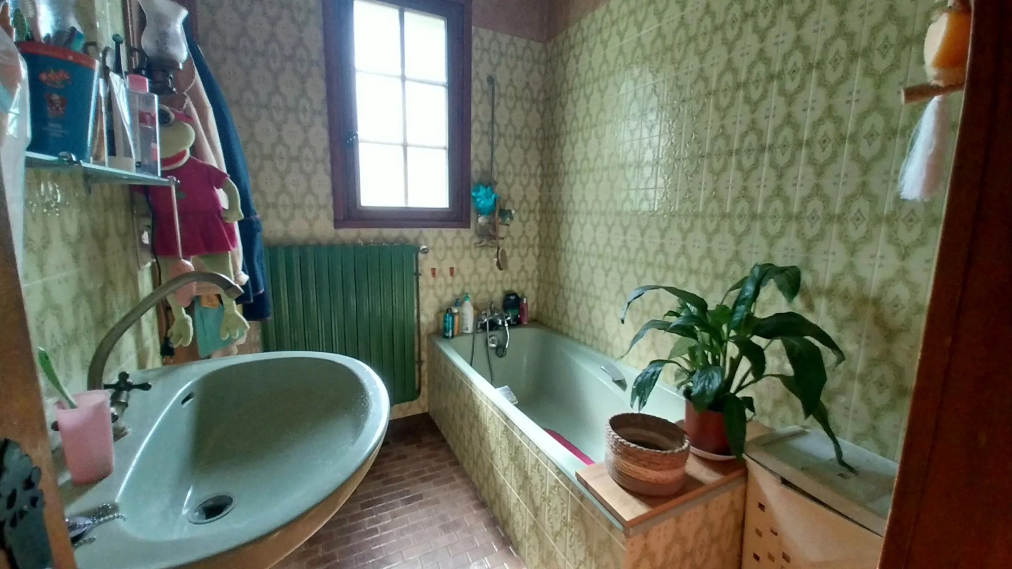 Maison 2 chambres avec grand terrain et vue dégagée, calme à St Pierre de Cole 