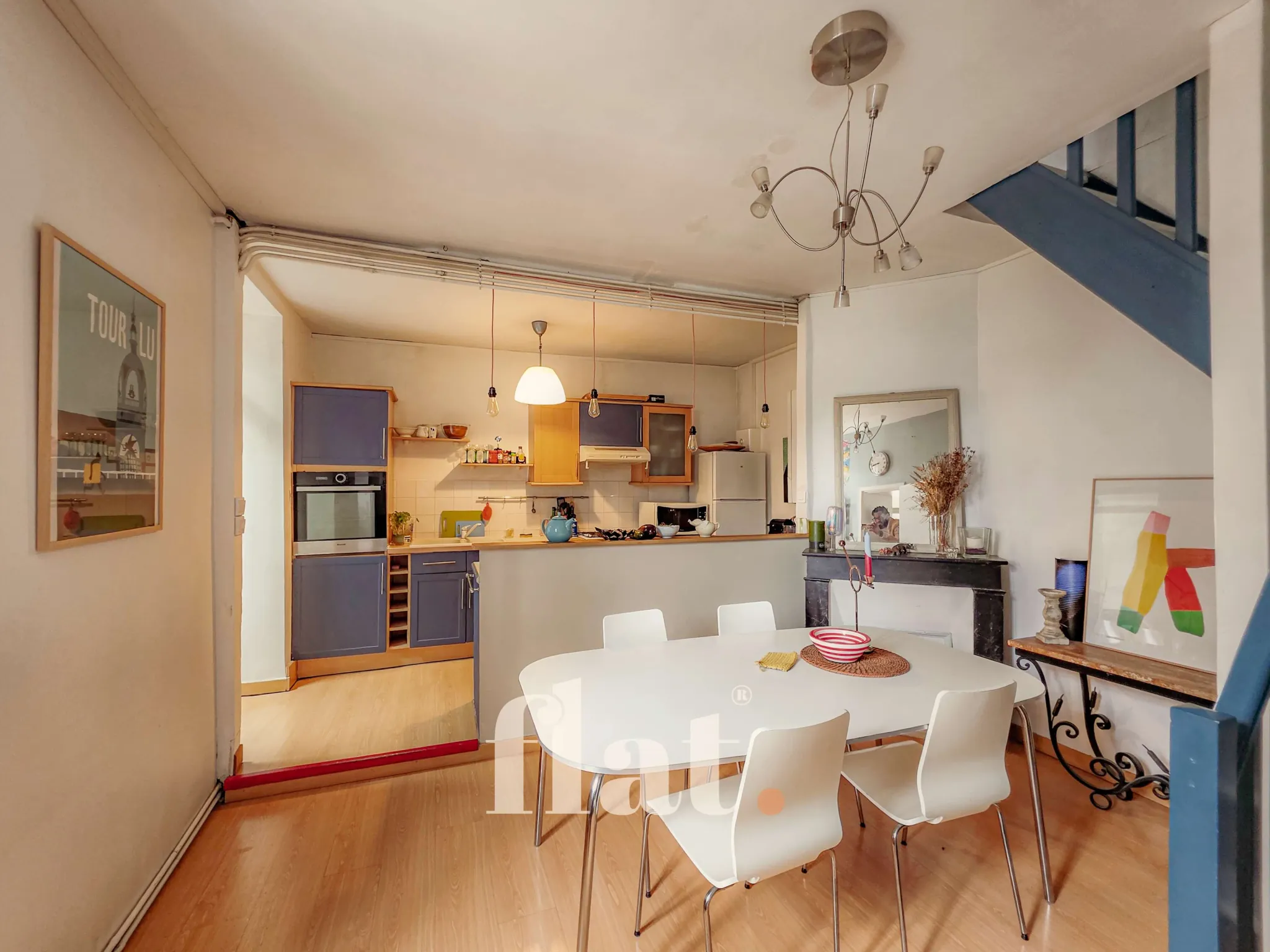 Maison de 75 m2 à Nantes avec cour et garage, idéal investisseur ou résidence 