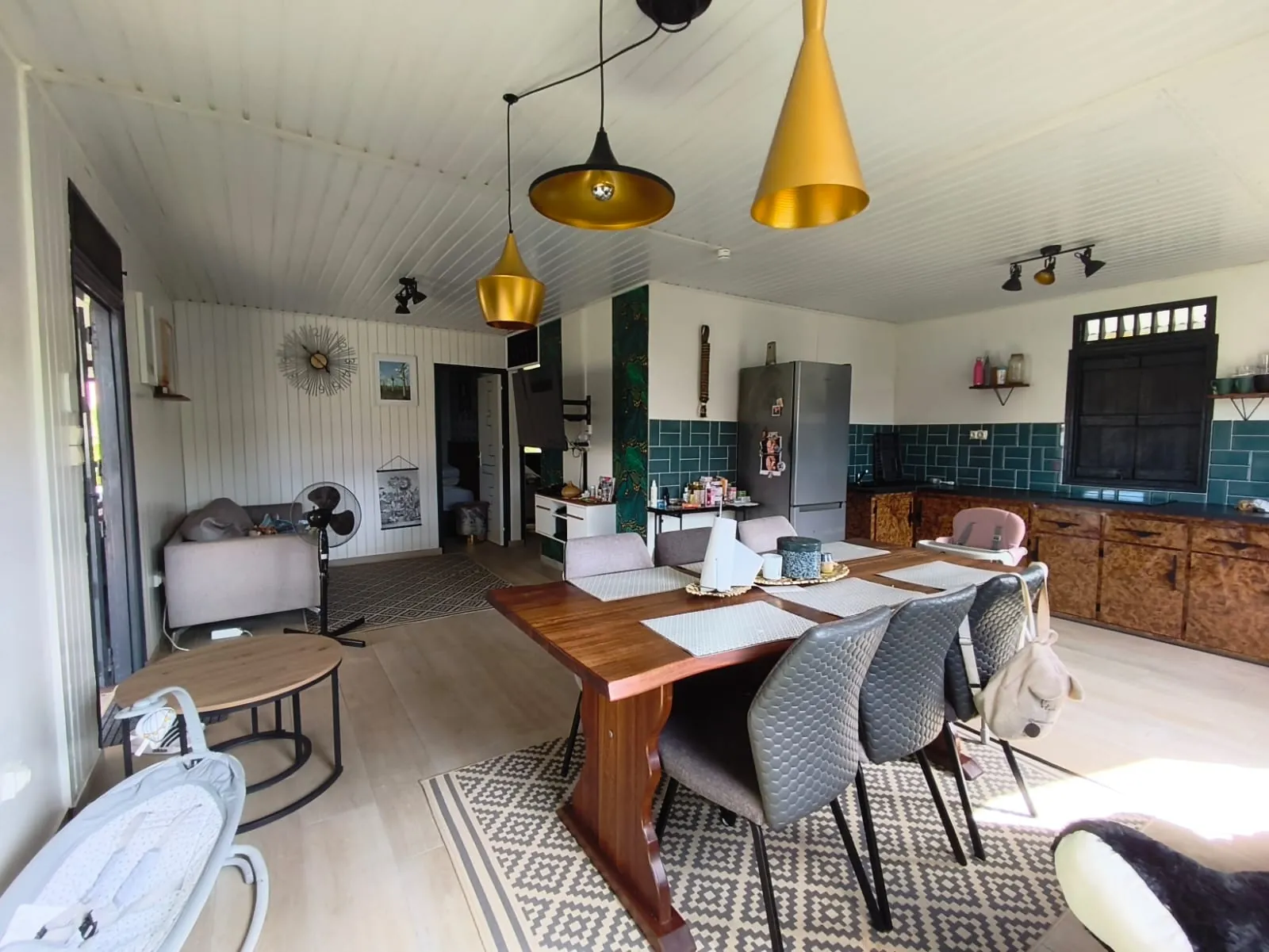 Maison créole de plain-pied à Matoury proche Cayenne – Terrasse, jardin et parking 