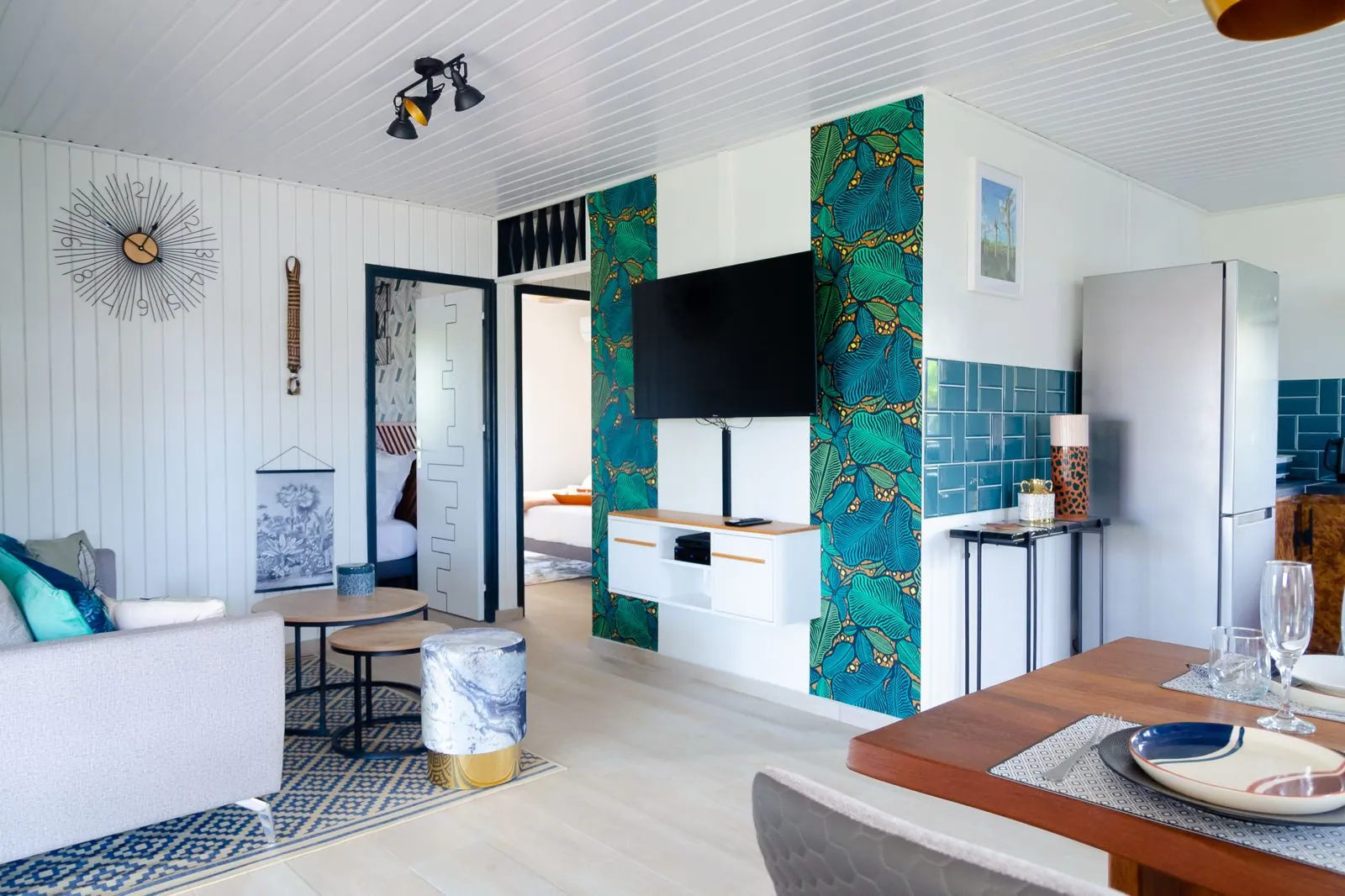 Maison créole de plain-pied à Matoury proche Cayenne – Terrasse, jardin et parking 