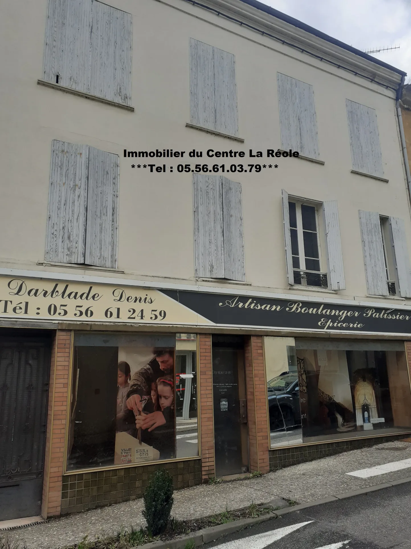 Immeuble de ville à rénover de 300 m² à La Réole - Opportunité d'investissement