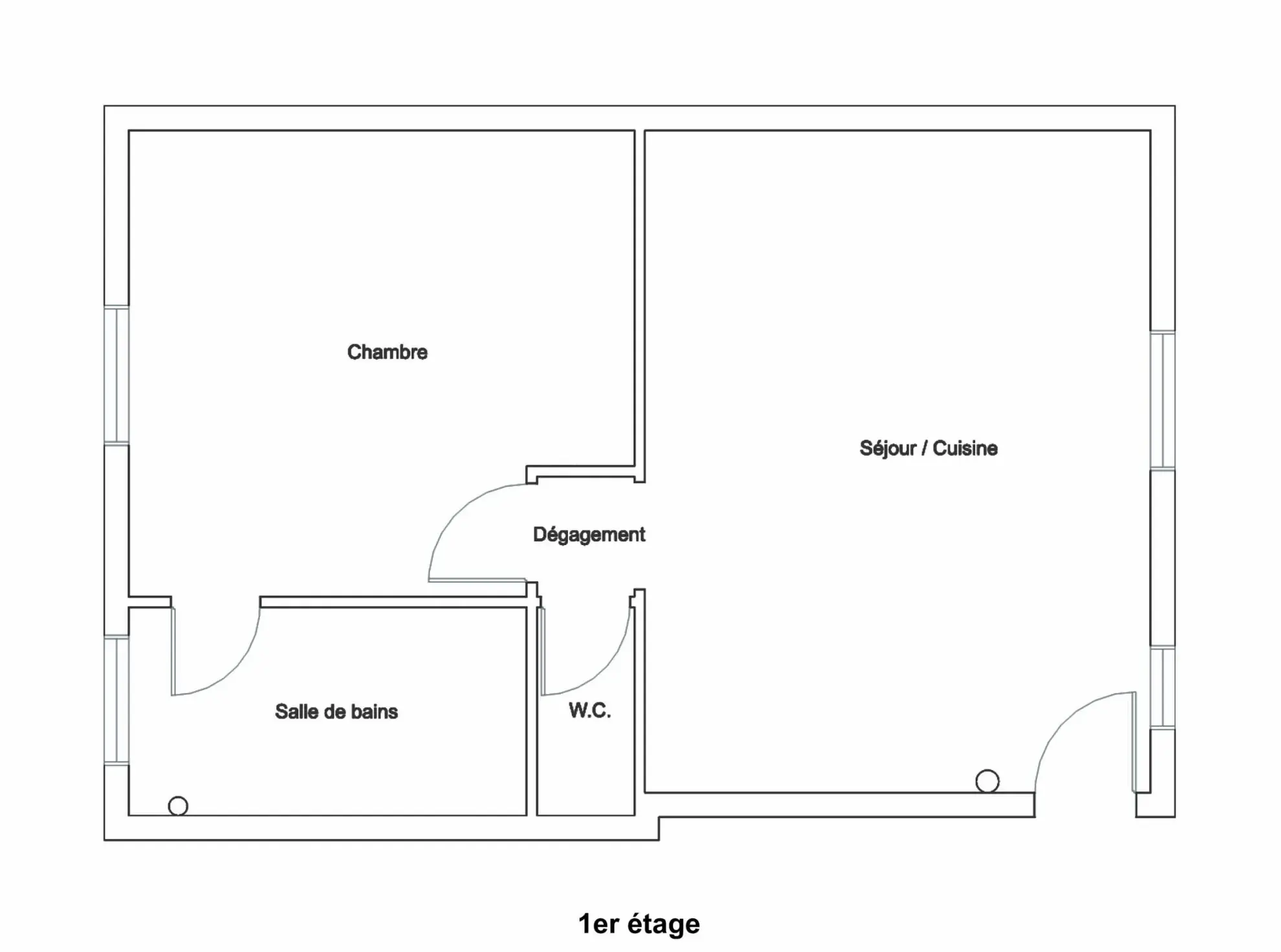 Appartement T2 avec jardin privé de 27m² à Créteil proche Marne et RER 