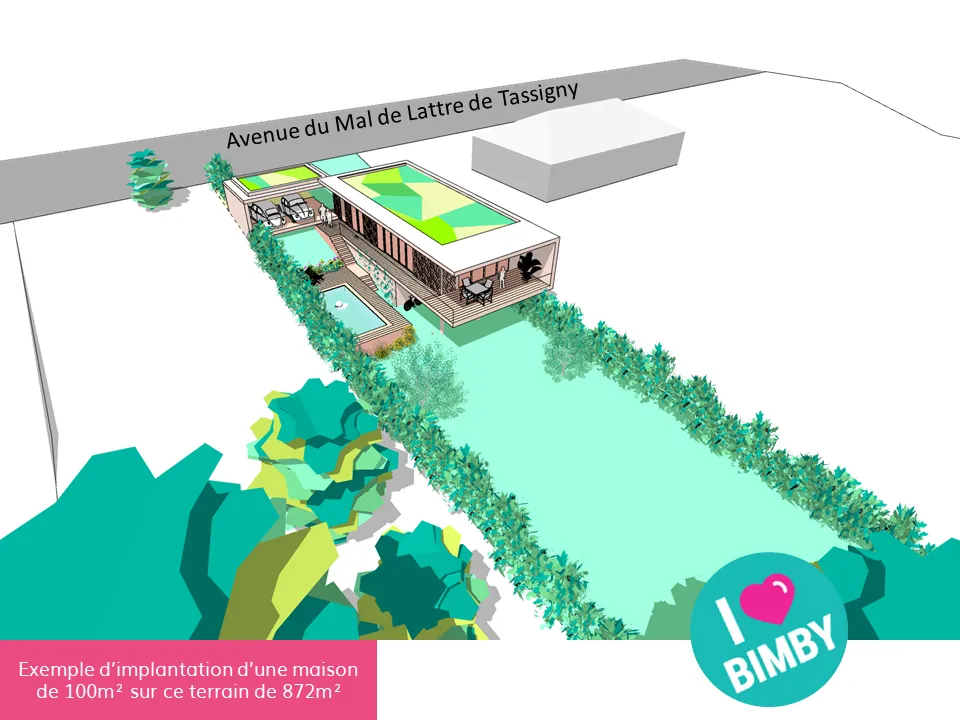 Terrain constructible à Mirecourt de 1672 m² en zone UC avec maisonette de jardin