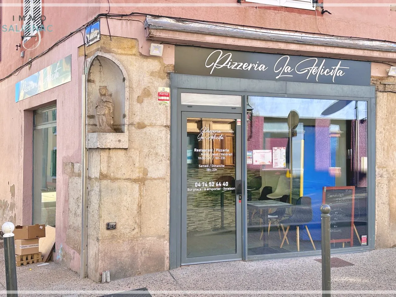 Fond de commerce de Pizzeria en centre-ville de Bourg-en-Bresse à vendre 