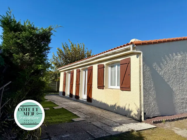 Maison 3 chambres à Saint-Jean-de-Monts avec grand garage et jardin clos