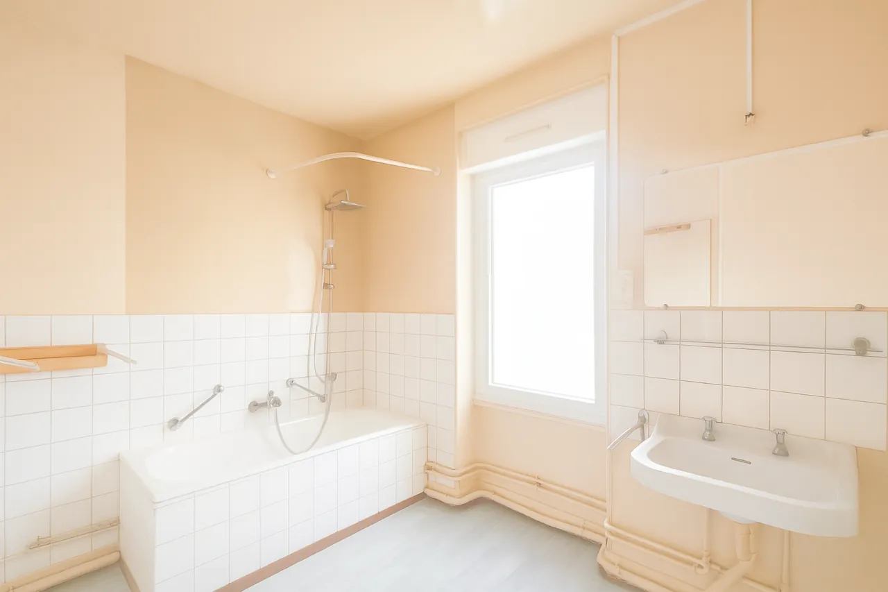 Maison mitoyenne à rénover à Longuyon avec 80 m² et potentiel d'aménagement 