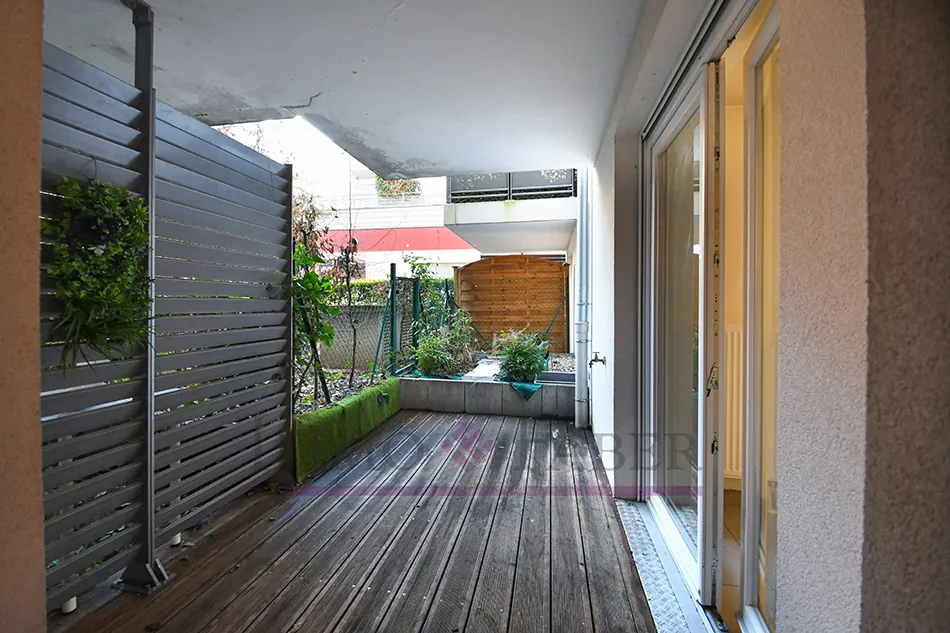 Achat appartement T3 avec terrasse et parking sécurisé à Strasbourg Meinau