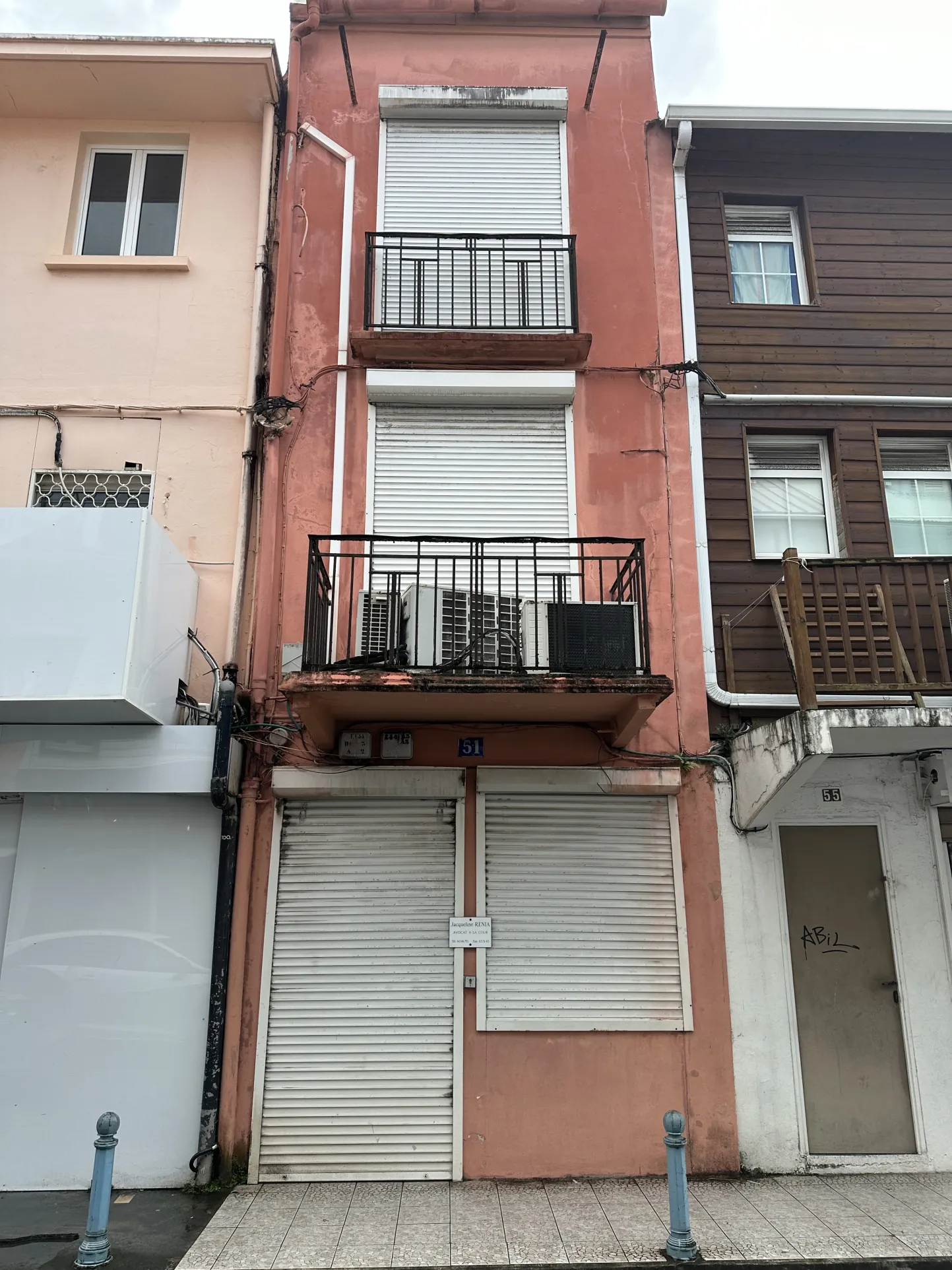 Immeuble à Fort-de-France avec fort potentiel d'investissement 