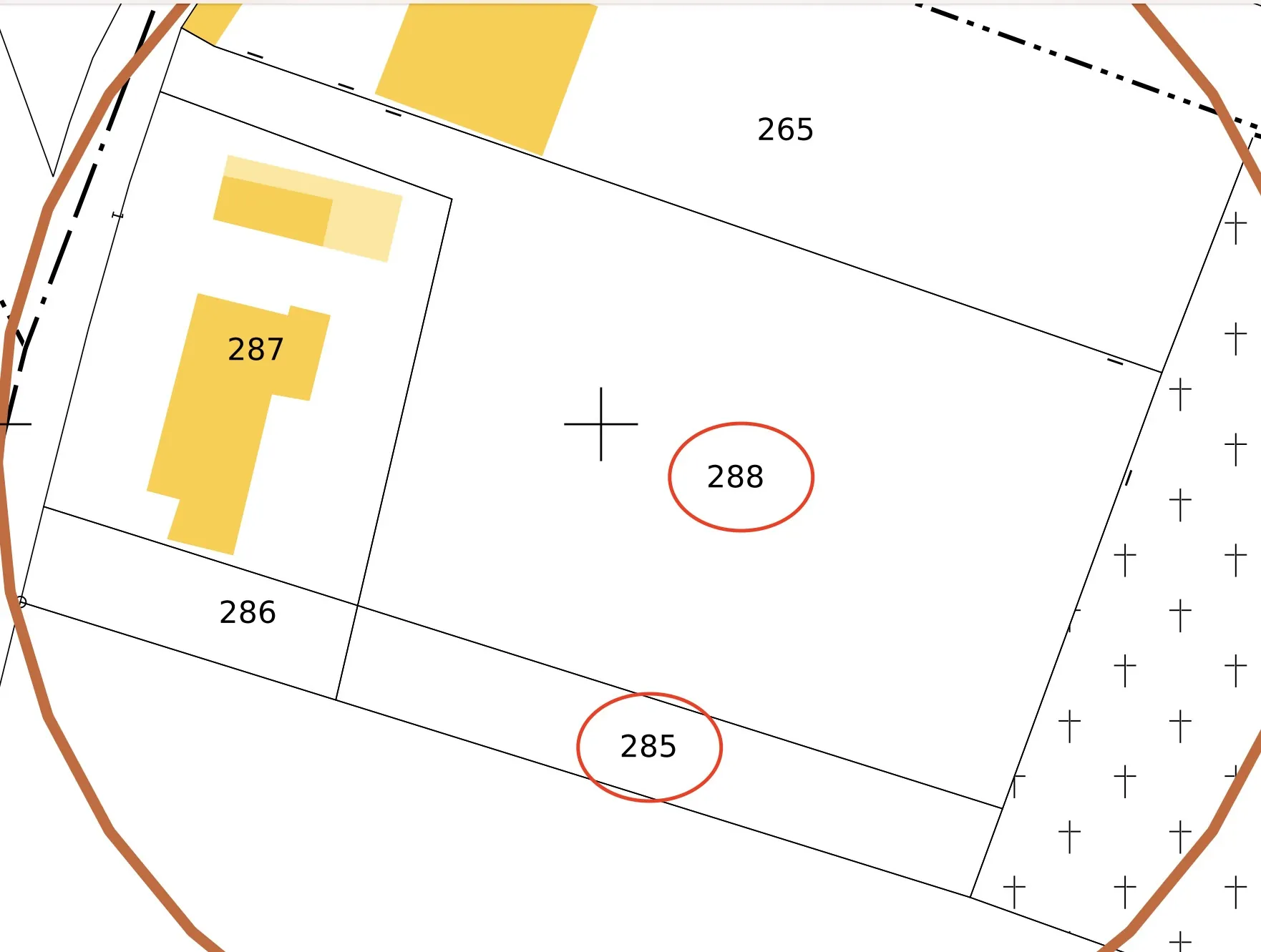 Terrain à bâtir de 3420 m² à Geay, proche Saint-Savinien et Saintes 