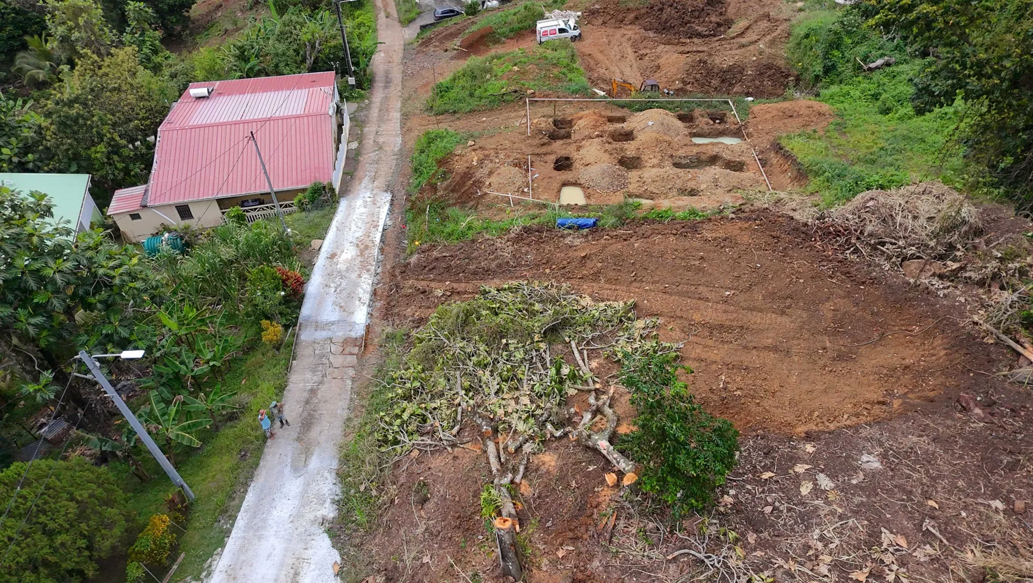 Beau terrain de 568 m² à vendre à Vauclin, secteur Bellevue 