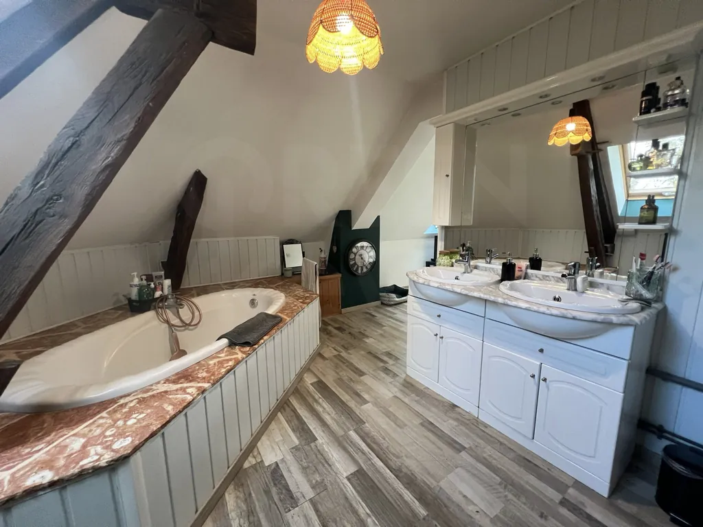 Maison de 215 m² avec piscine et grand terrain à Saint-Martin-des-Champs (89170) 