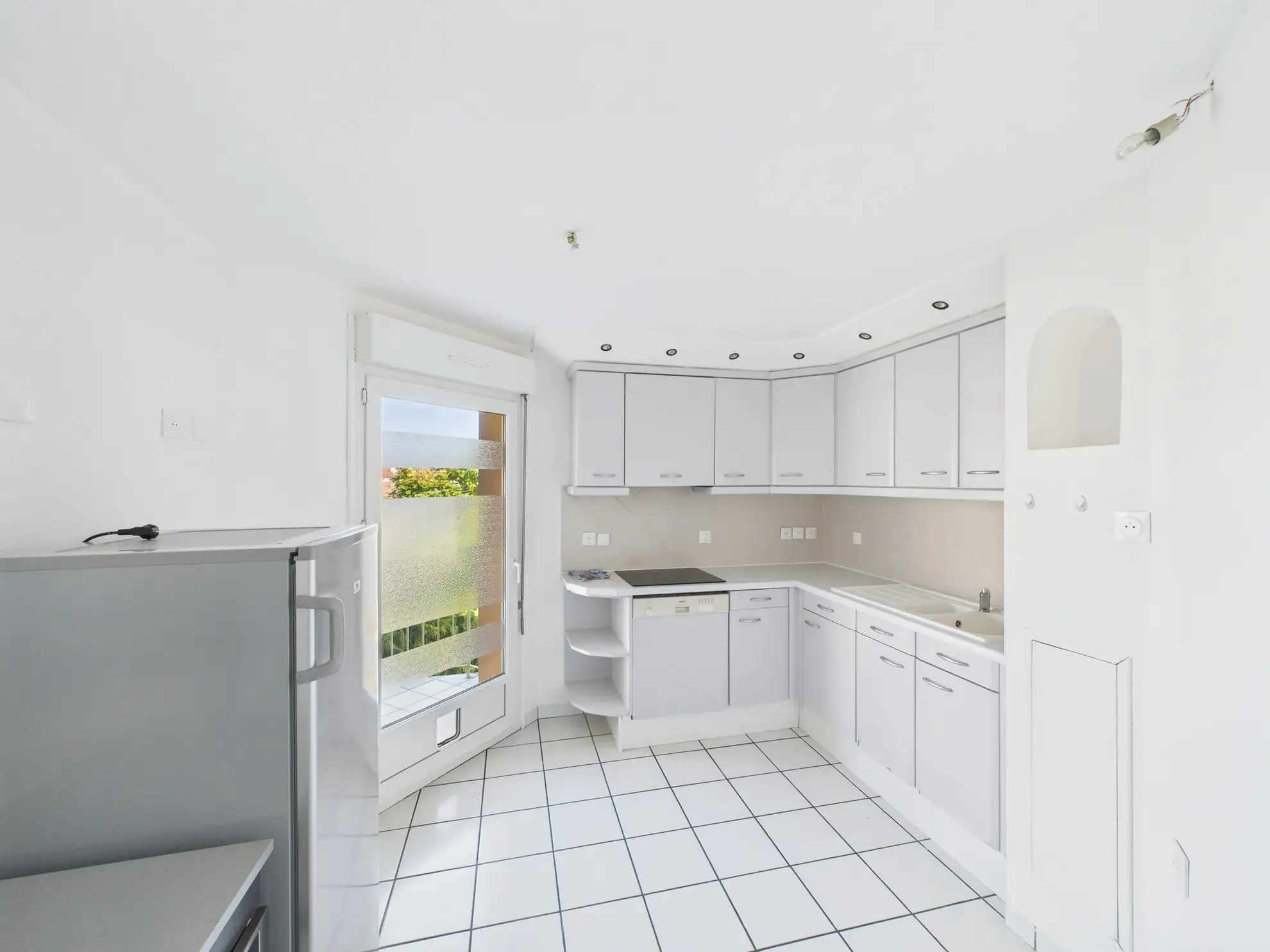 Appartement duplex 2/3 pièces à Village-Neuf avec garage et balcon 