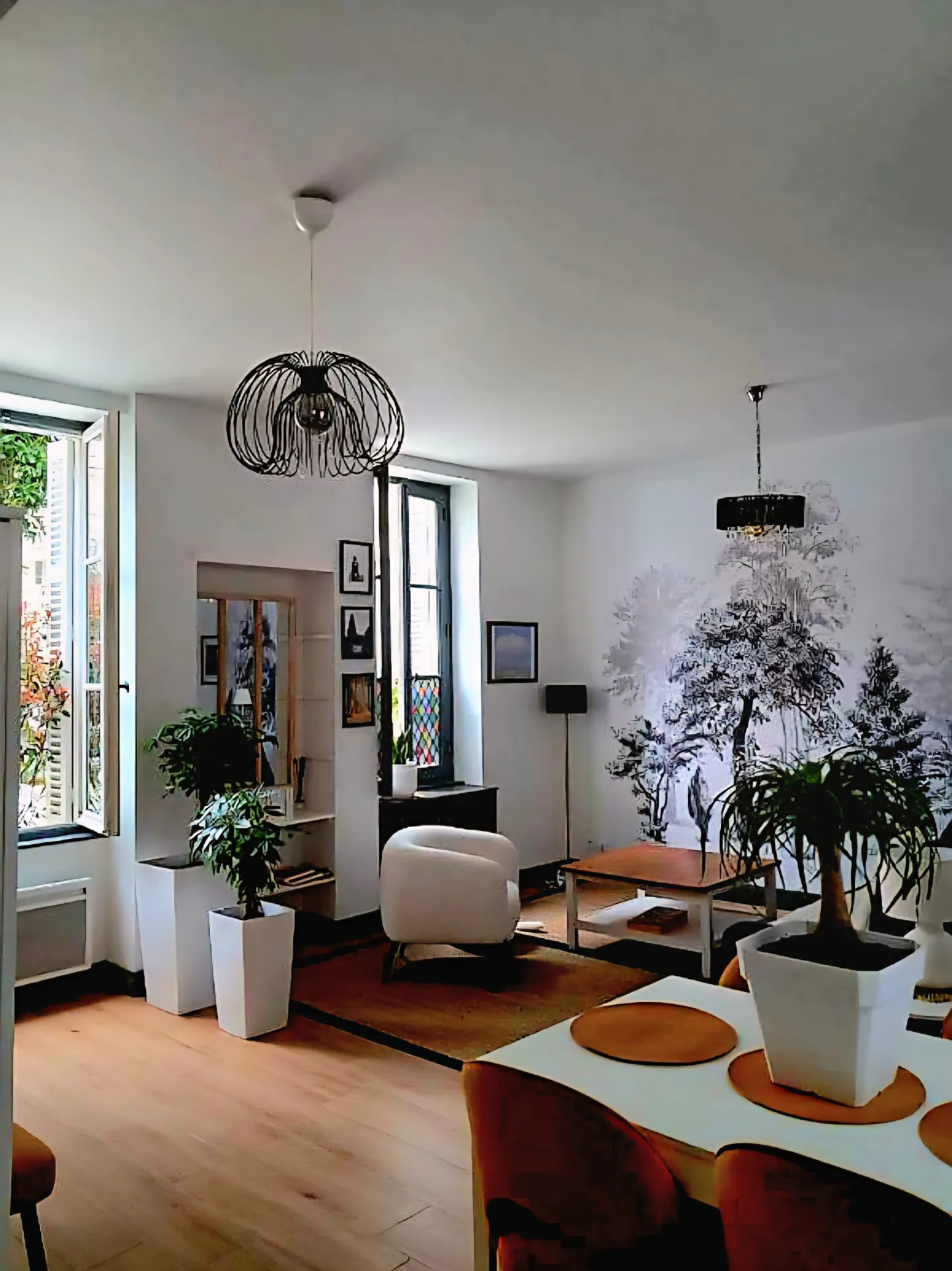 Appartement duplex de 76 m² dans hôtel particulier historique à Libourne 