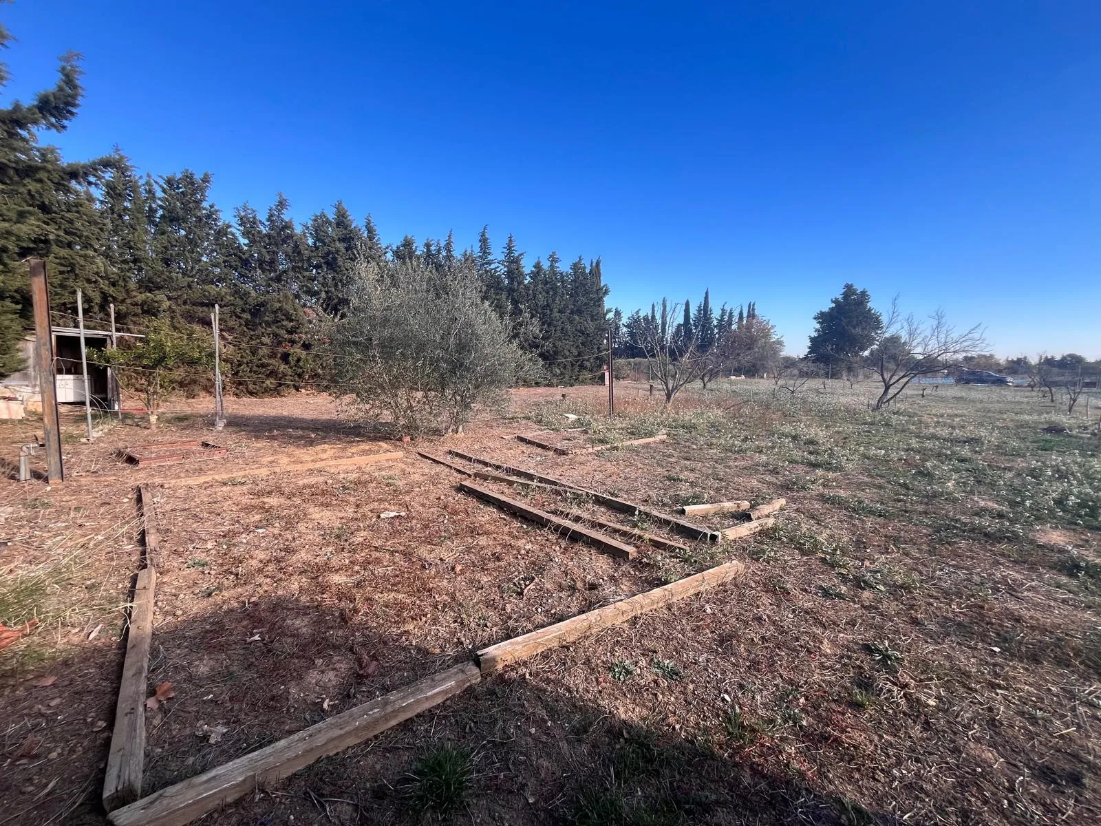 Terrain de loisir de 1995 m² à Thuir avec forage et accès facile 