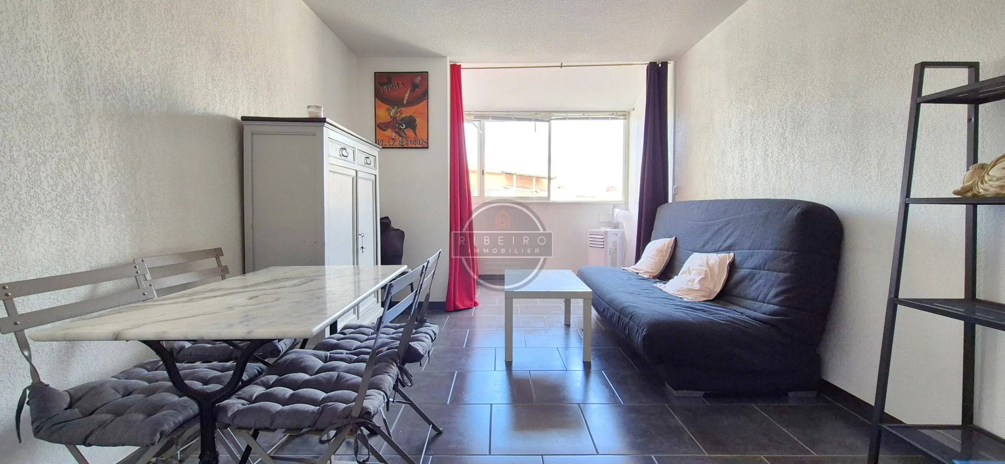 Studio à vendre à 150 mètres des plages du Môle au Cap d'Agde