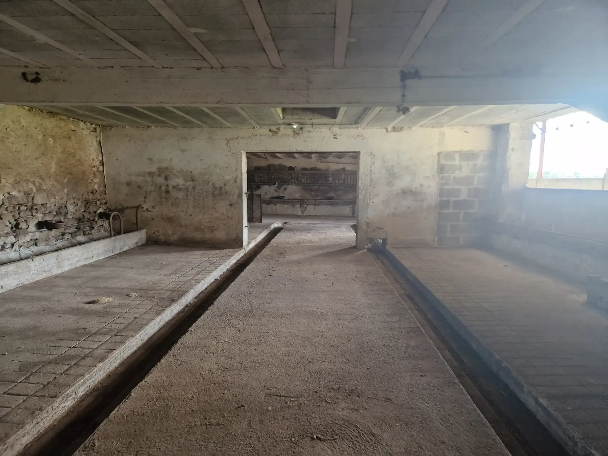 Achat corps de ferme à Curgy avec maison, écurie et terrain de 6510 m² 