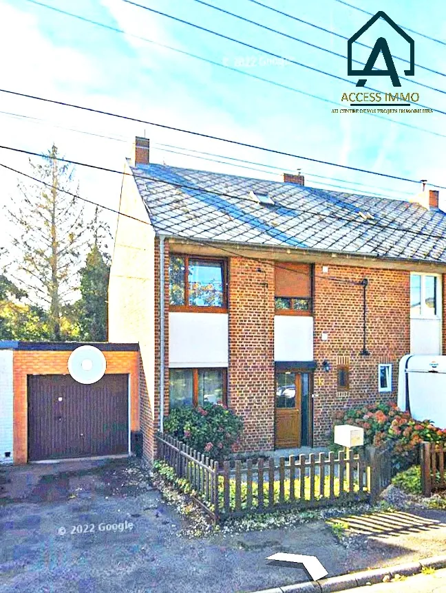 Belle maison de ville semi-mitoyenne de 87m² avec jardin à Maubeuge