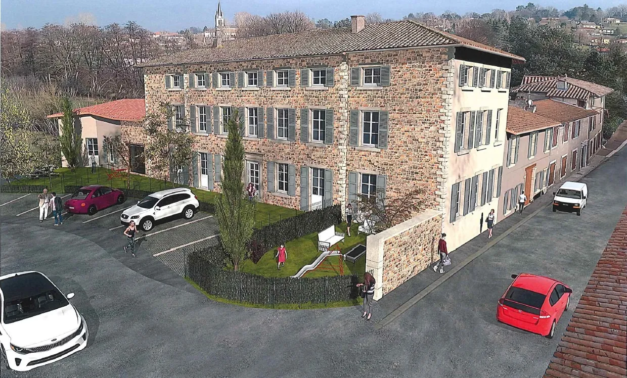 À vendre plateau brut à Guéreins – 126,75 m² avec terrasse et parking